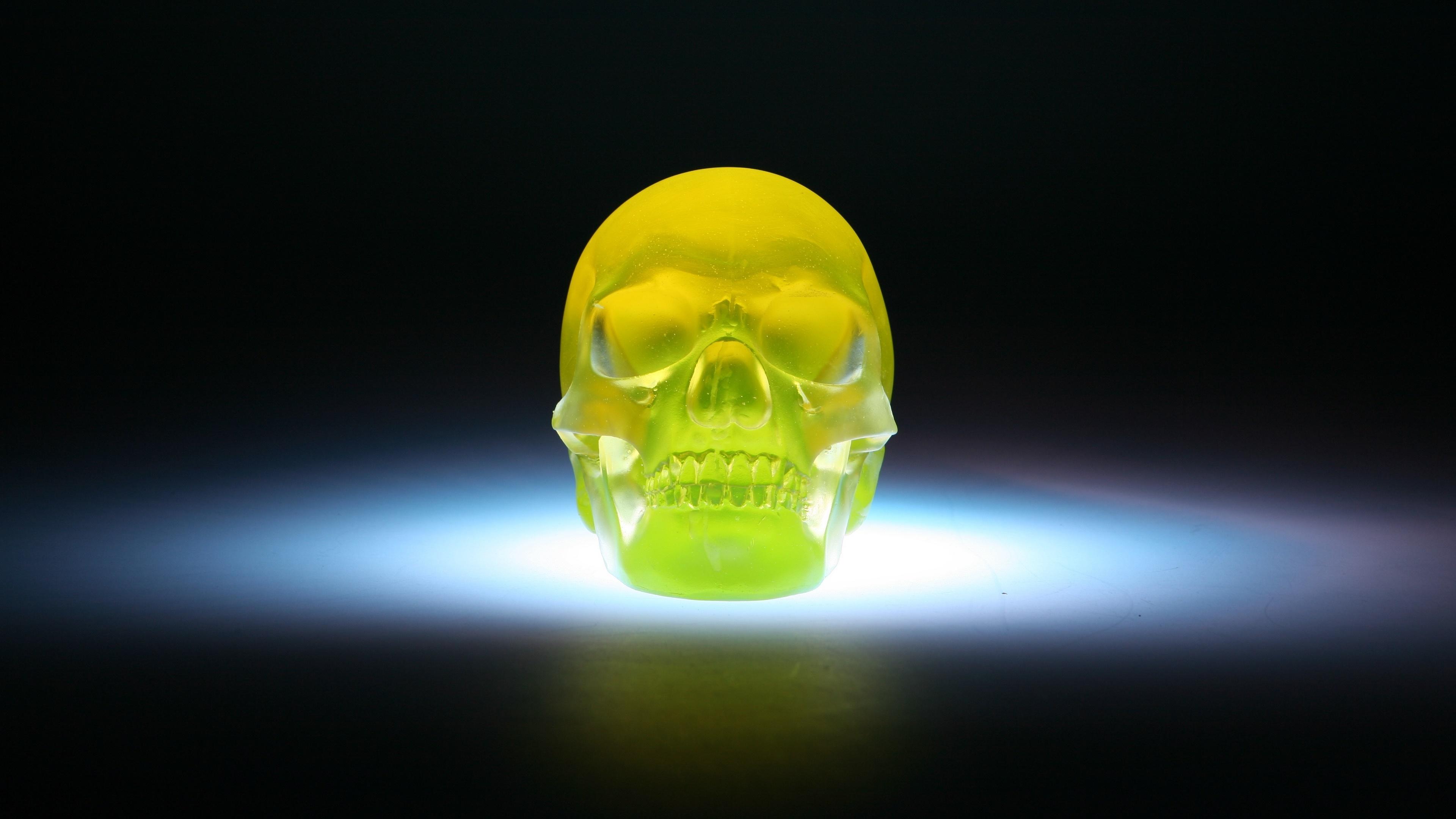 Neon Skull Wallpaper Glow In The Dark Skull