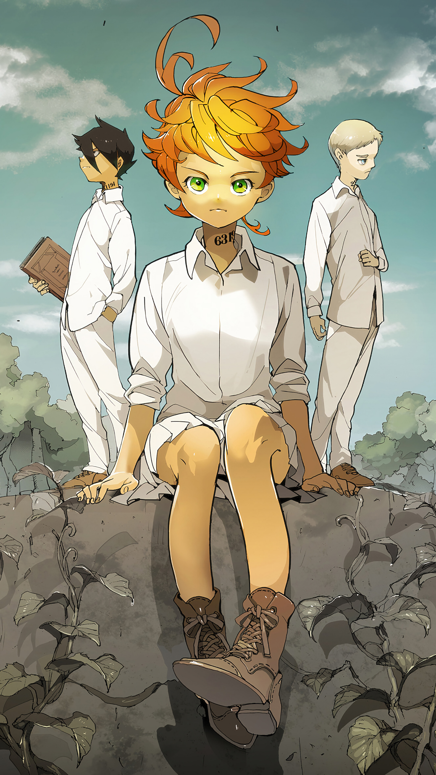 Free download The Promised Neverland Emma Ray Norman HD 4K Wallpaper 52994 [2160x3840] for your Desktop, Mobile & Tablet. Explore Emma Ray Norman Wallpaper. Emma Wallpaper, X Ray Wallpaper, Norman Rockwell Wallpaper
