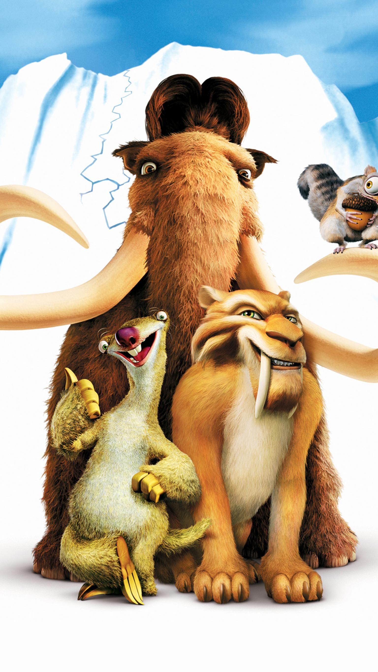 Ice Age Phone Wallpaper. Moviemania. Ice age, Ice age movies, Cartoon world