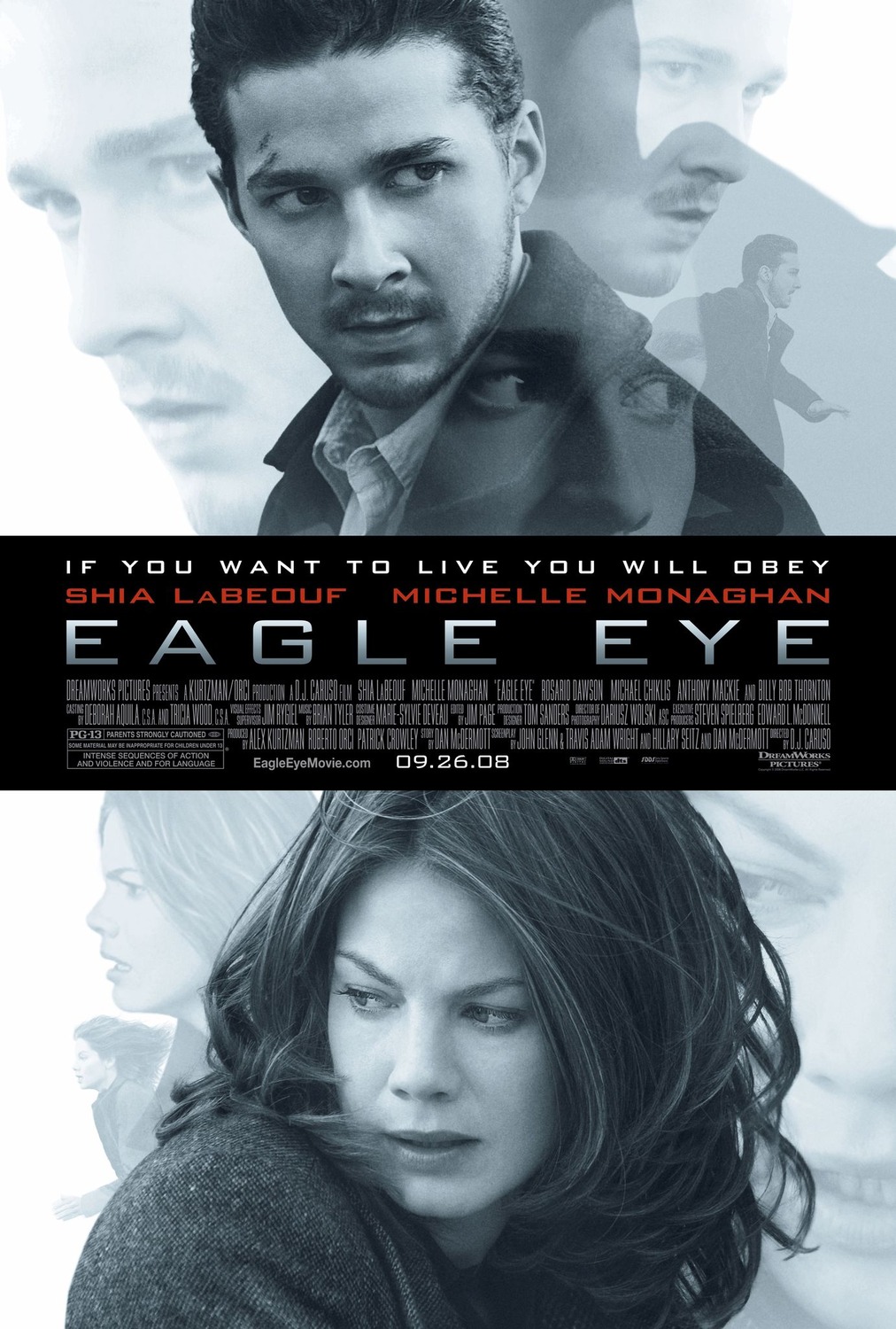 Eagle Eye ( of 3): Extra Large Movie Poster Image