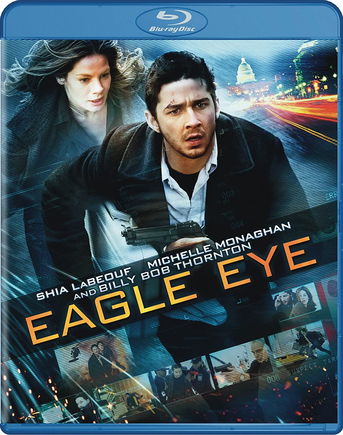 Eagle Eye [Blu Ray], Shia LaBeouf, Michelle Monaghan, Rosario Dawson, Michael Chiklis, Anthony Mackie, Ethan Embry, Billy Bob Thornton, Anthony Azizi, Cameron Boyce, Lynn Cohen, Bill Smitrovich, Charles Carroll, D.J. Caruso