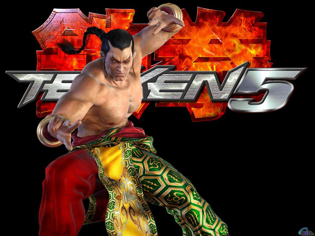 Download Wallpaper black tekken 5 feng wei, 1024x768, Feng Wei