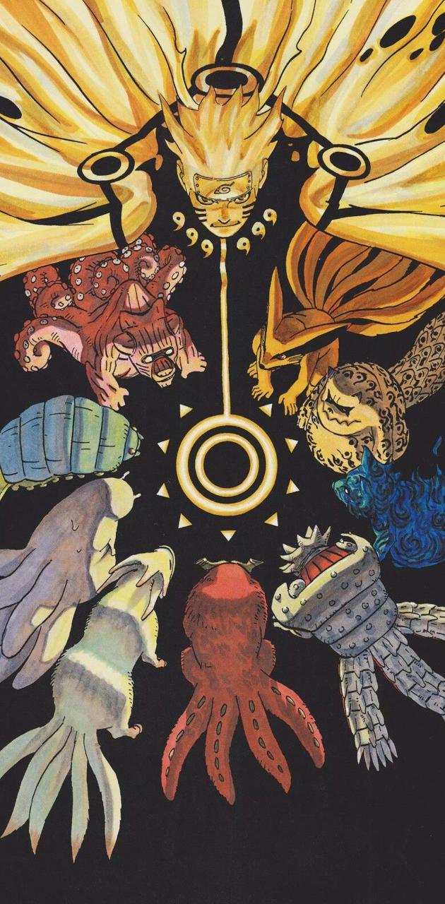 Naruto Sabio Bijus wallpaper