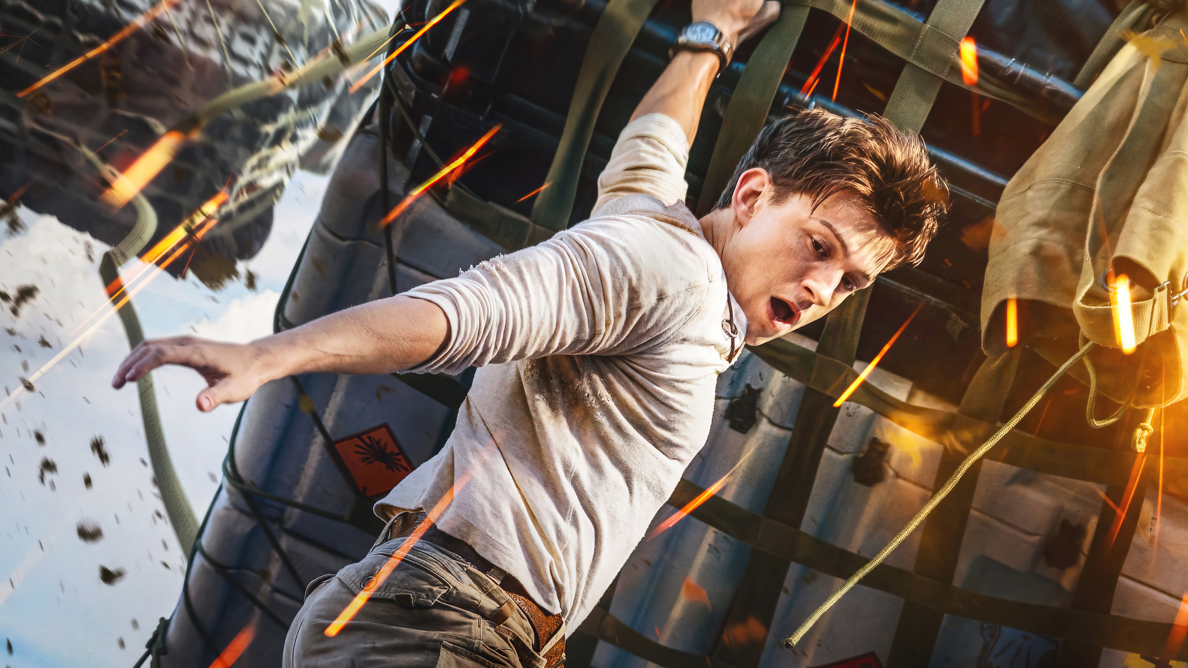 Uncharted Tom Holland Movie Wallpaper