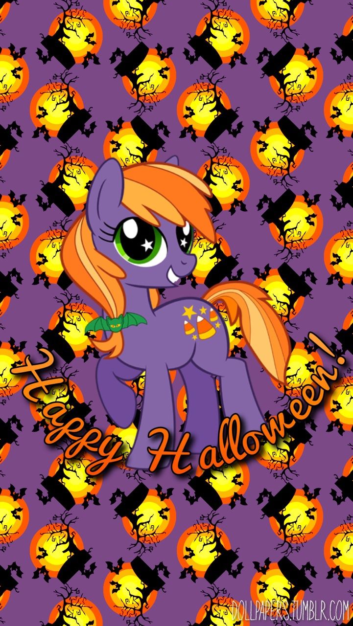 Happy Halloween. Halloween wallpaper cute, Halloween wallpaper background, My little pony wallpaper