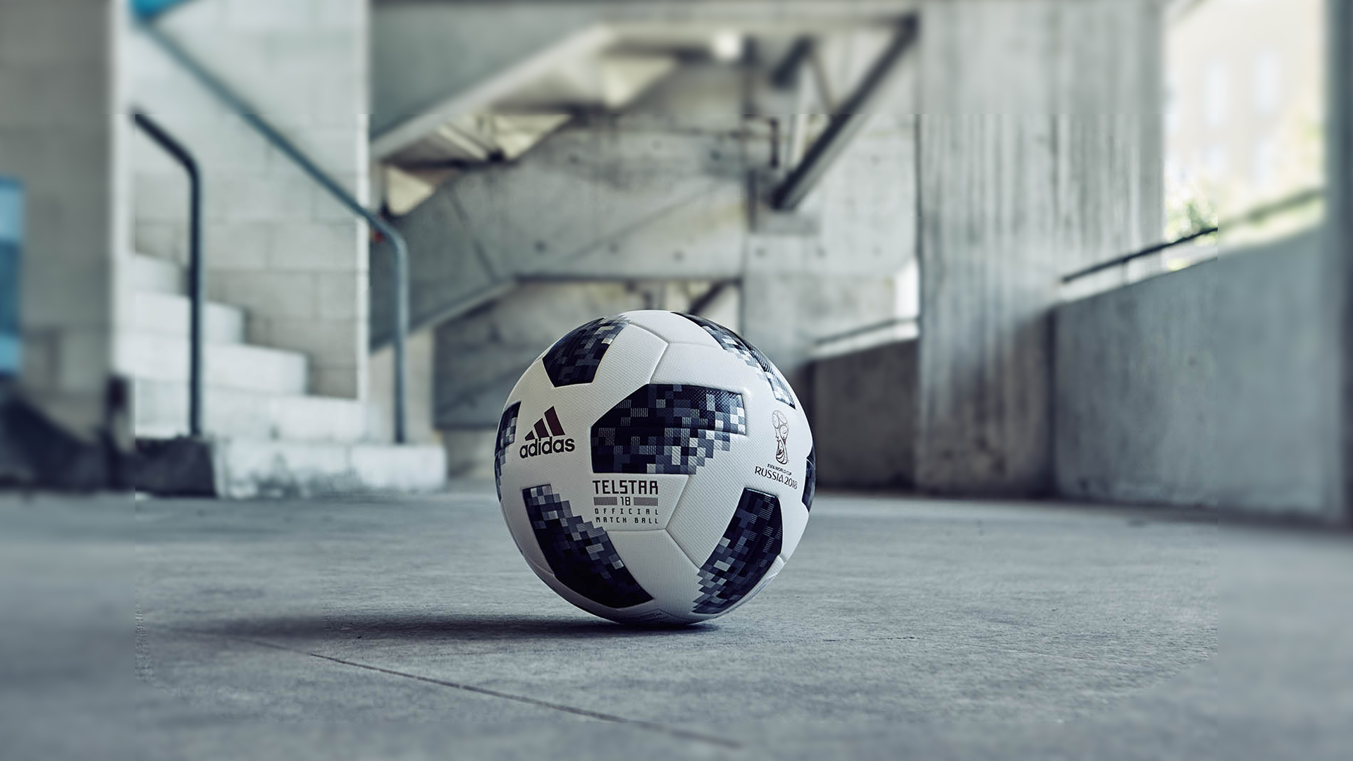 Adidas Telstar 2018 FIFA World Cup Official Match Ball Wallpaper in HD 1080p Wallpaper. Wallpaper Download. High Resolution Wallpaper