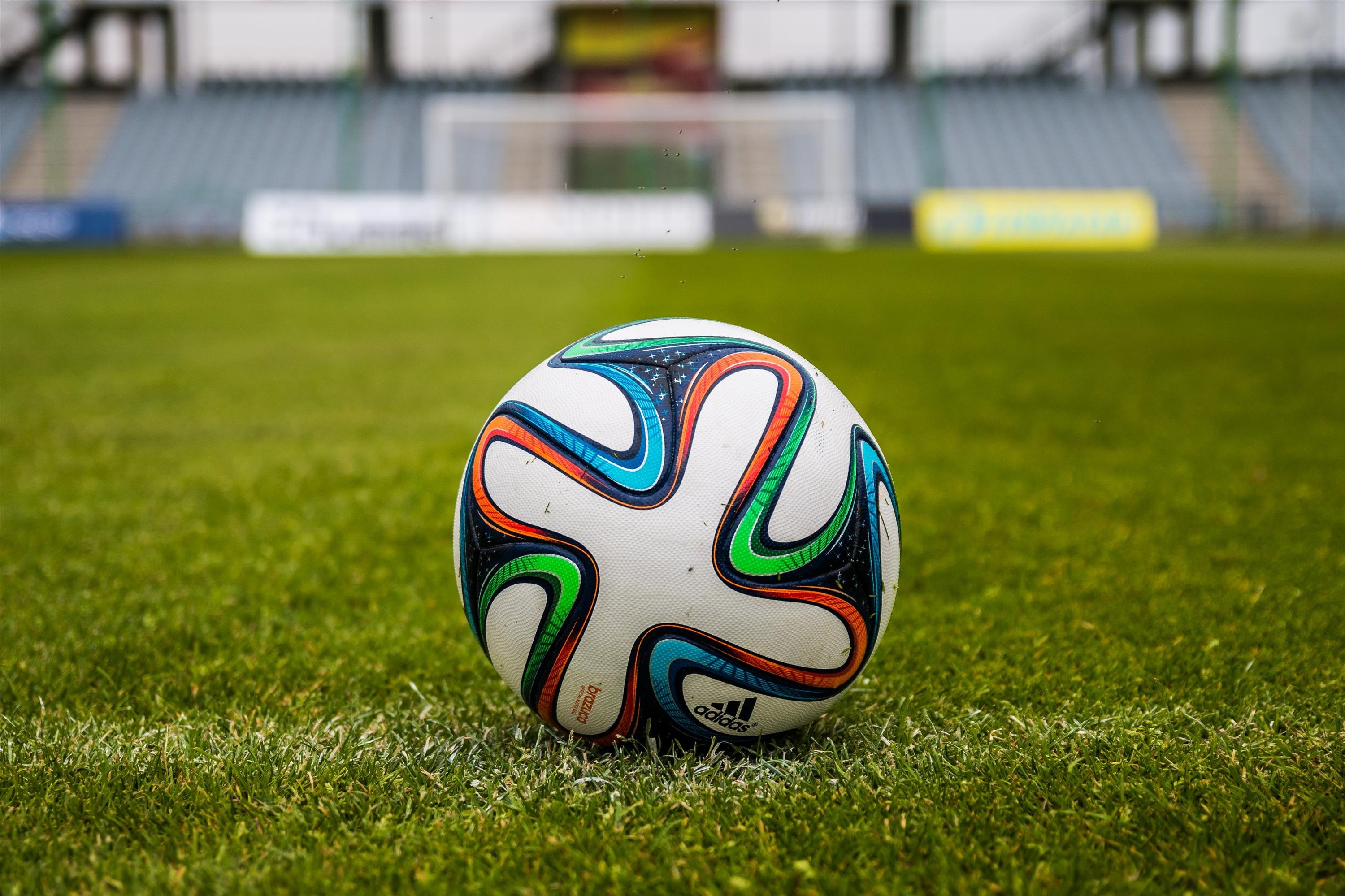 Adidas Soccer Ball on Grass Open Field · Free