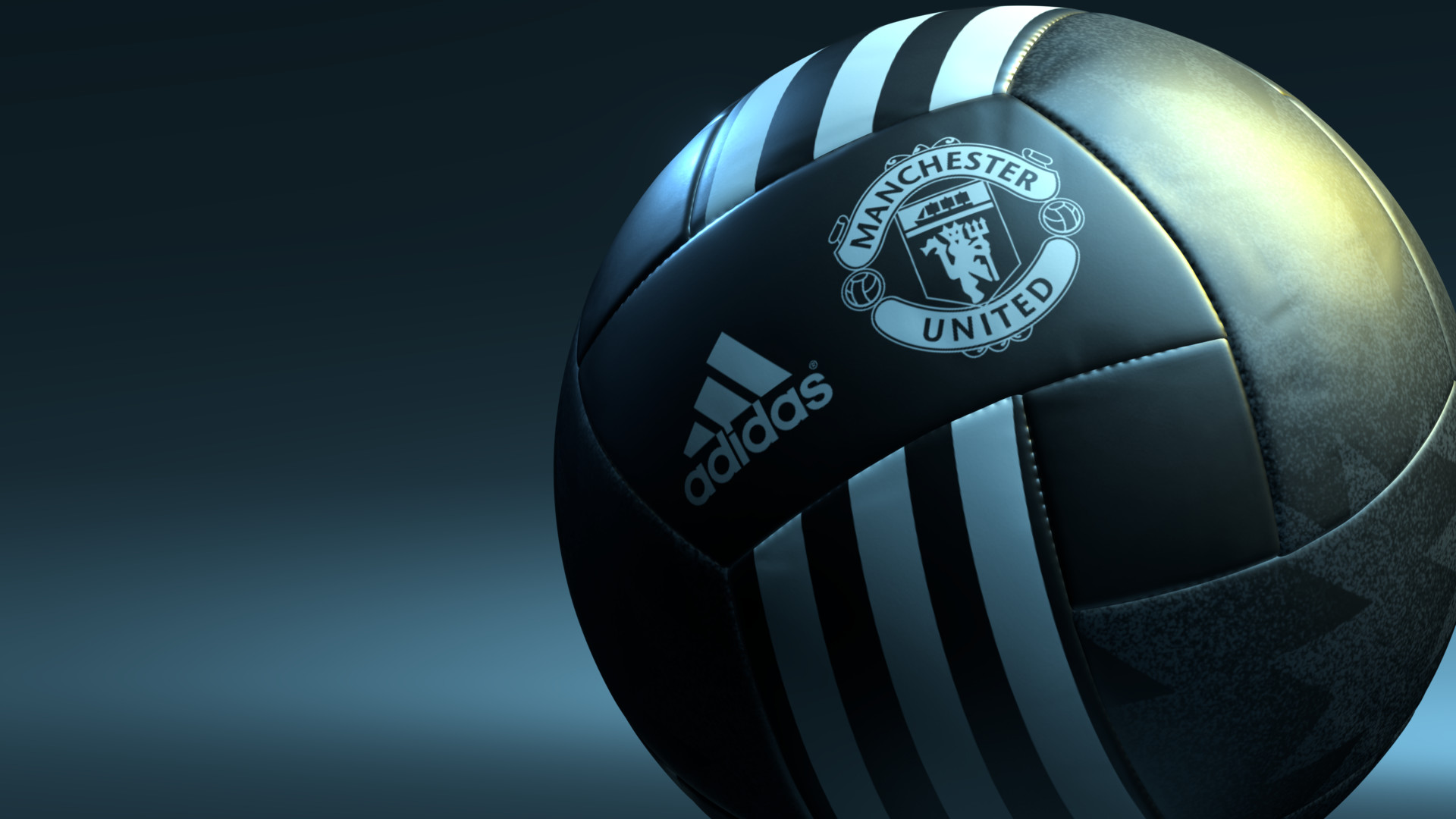 Nick Spidel Manchester United Team Soccer Ball