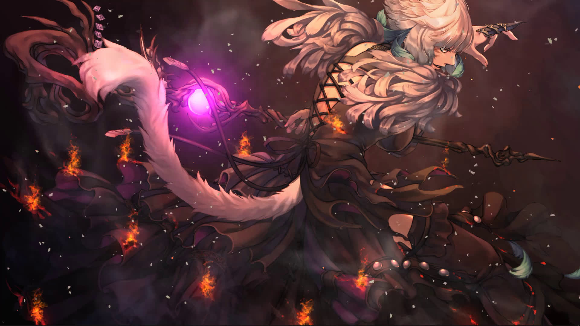 Final Fantasy Y'shtola Rhul Game Live Wallpaper