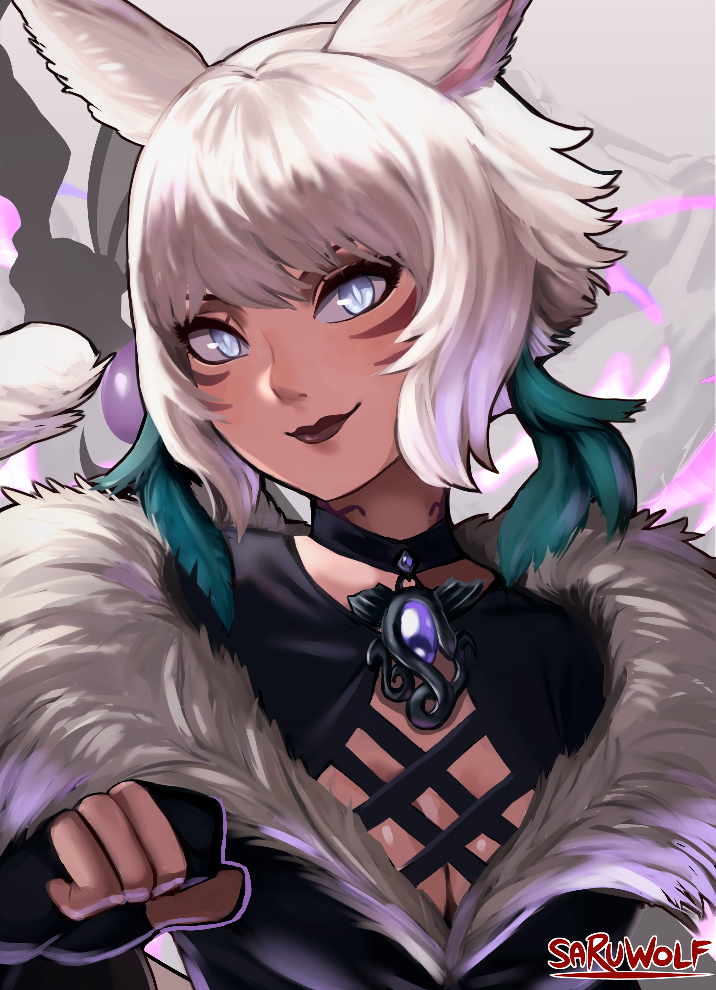 Shadowbringers Y'shtola by SaRuKaiWolf on Newgrounds