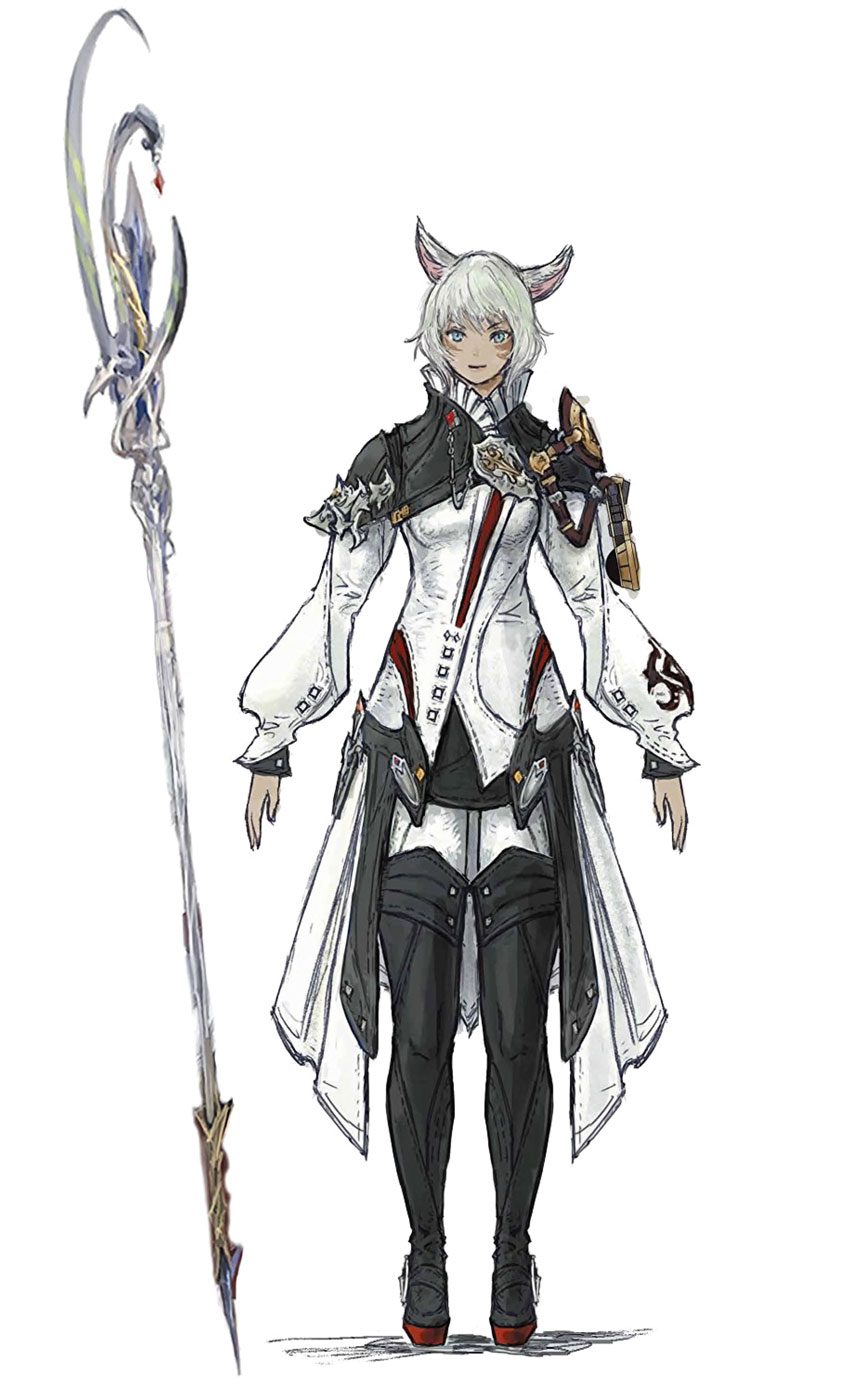 Y'shtola Rhul Art Fantasy XIV: Heavensward Art Gallery