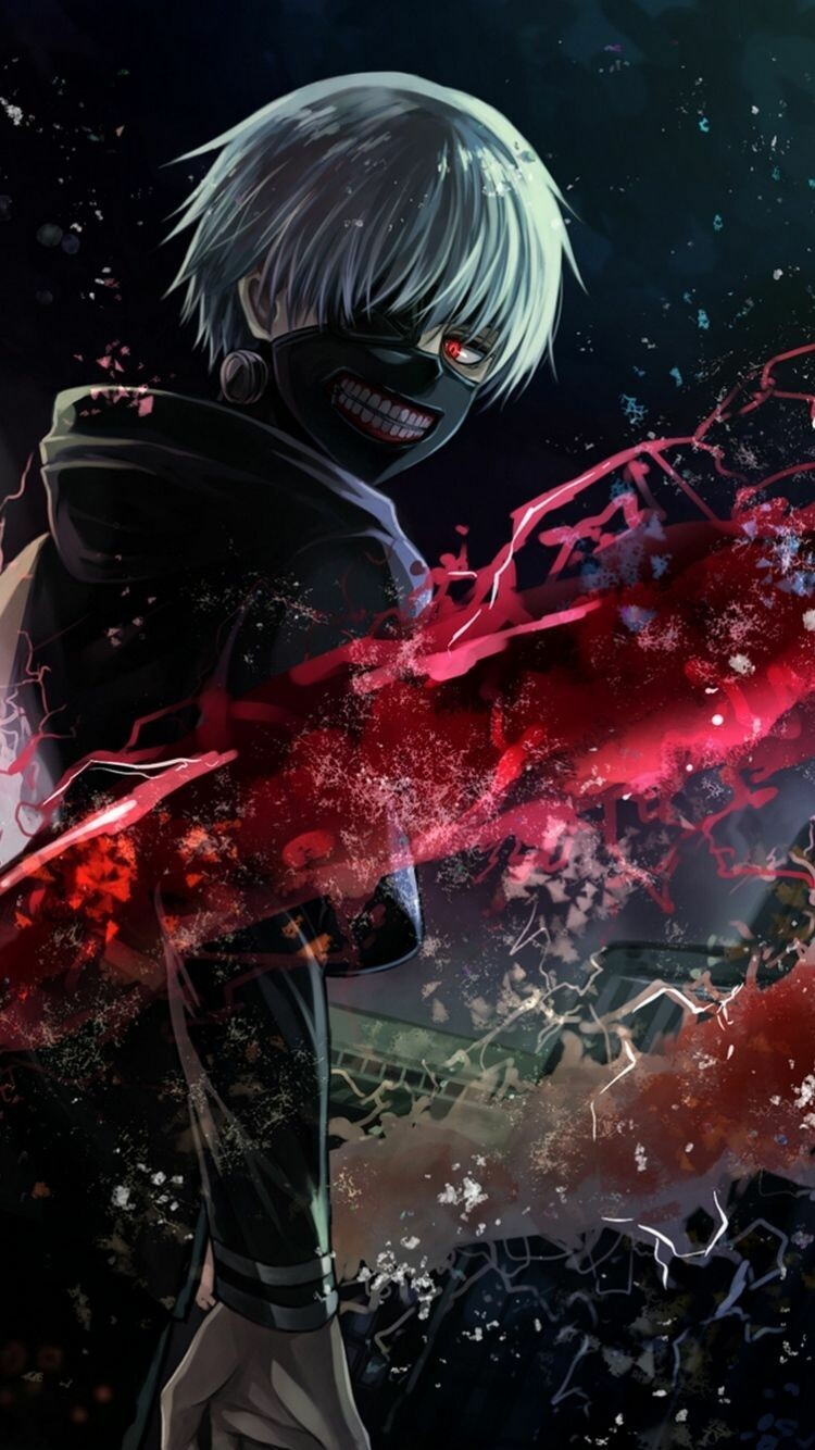 Tokyo Ghoul iPhone Wallpaper: HD, 4K, 5K for PC and Mobile. Download free image for iPhone, Android