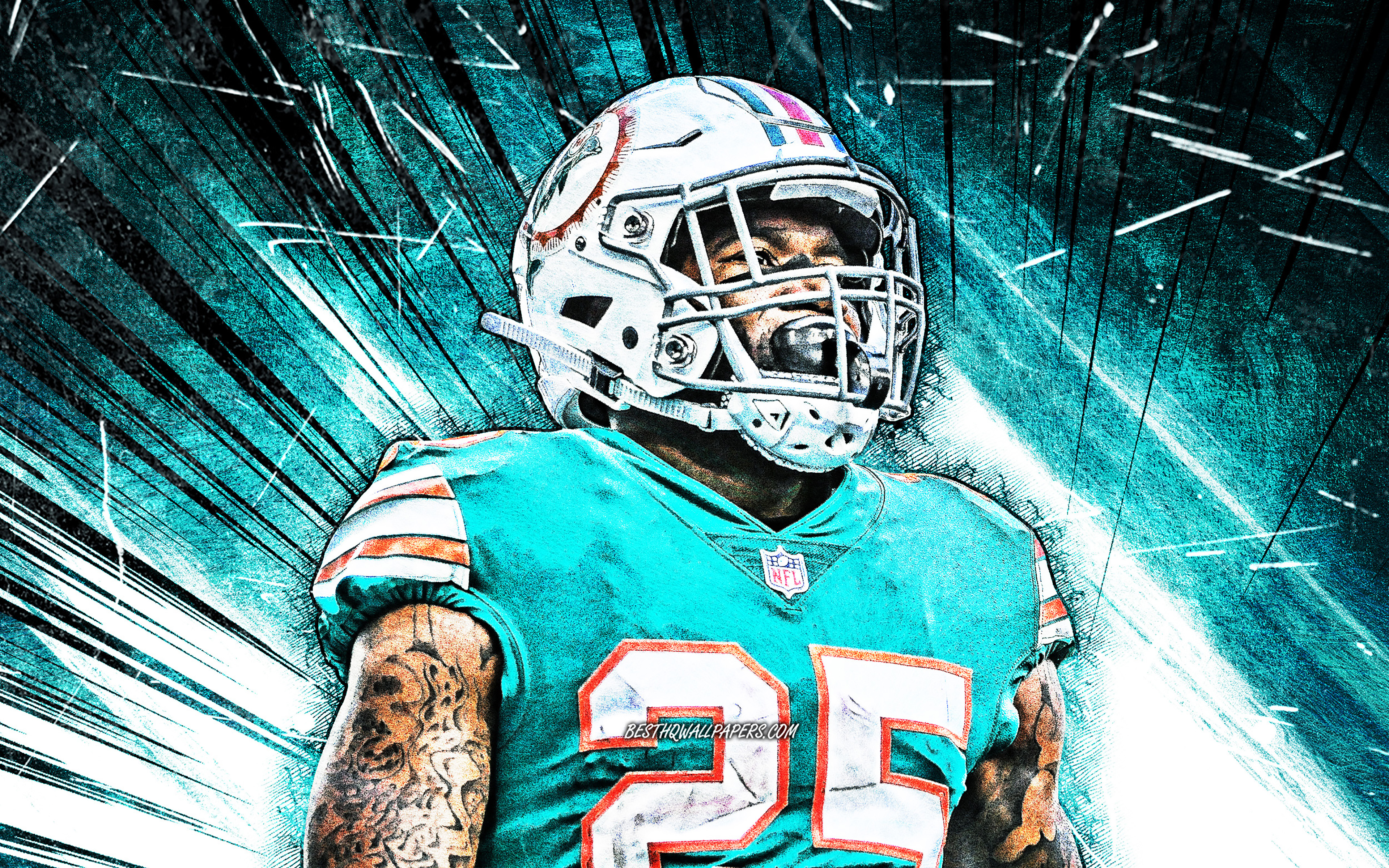 Download Cool Xavien Howard Football Game Wallpaper