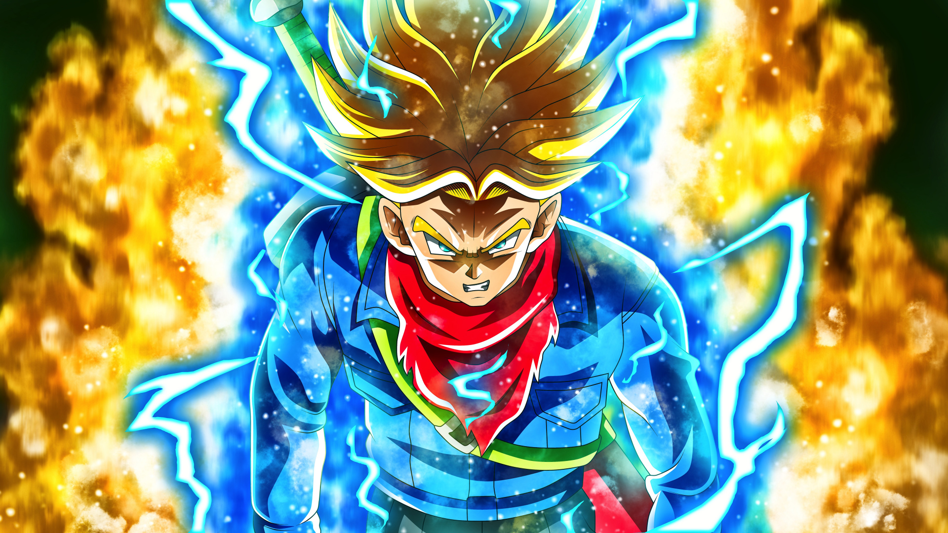 Trunks SSJ Wallpapers - Wallpaper Cave