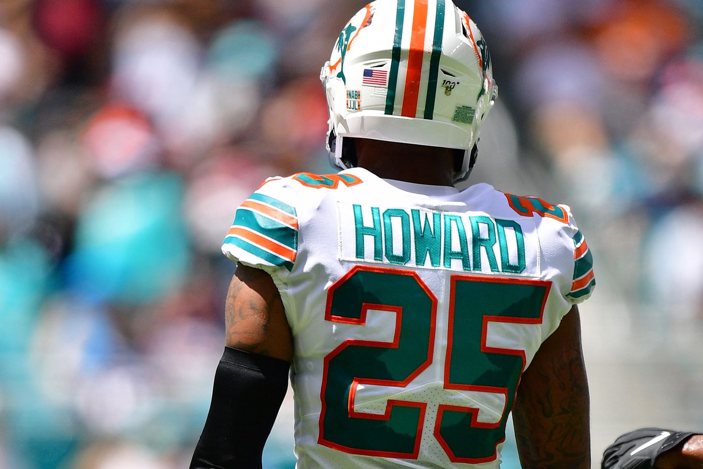 Download Xavien Howard Miami Dolphins Poster Wallpaper