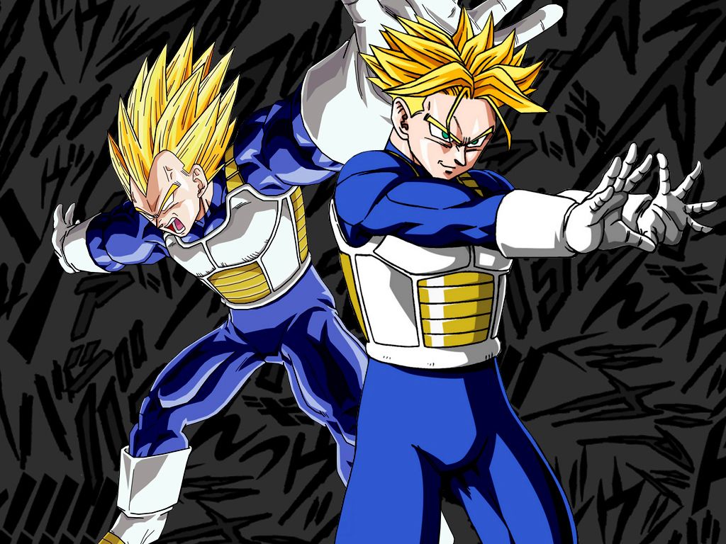 Vegeta and Trunks Wallpaper