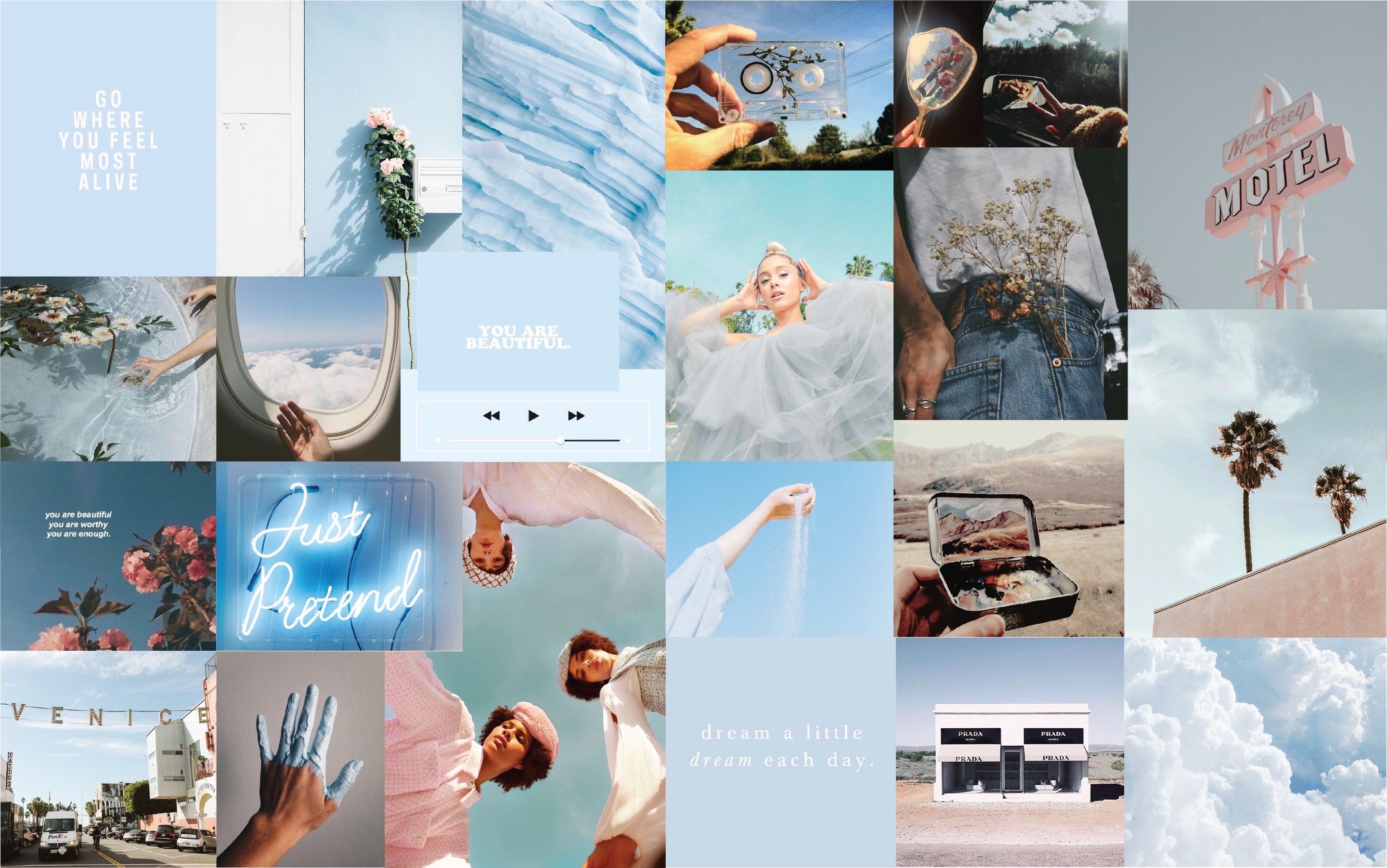 BABY BLUE Wallpaper macbook air 13''. Aesthetic wallpaper, Cute laptop wallpaper, Baby blue wallpaper