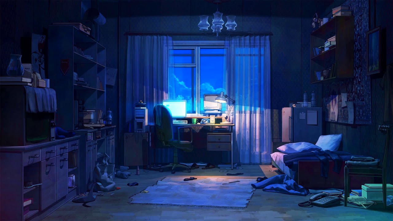 Live Wallpaper PC Anime Room