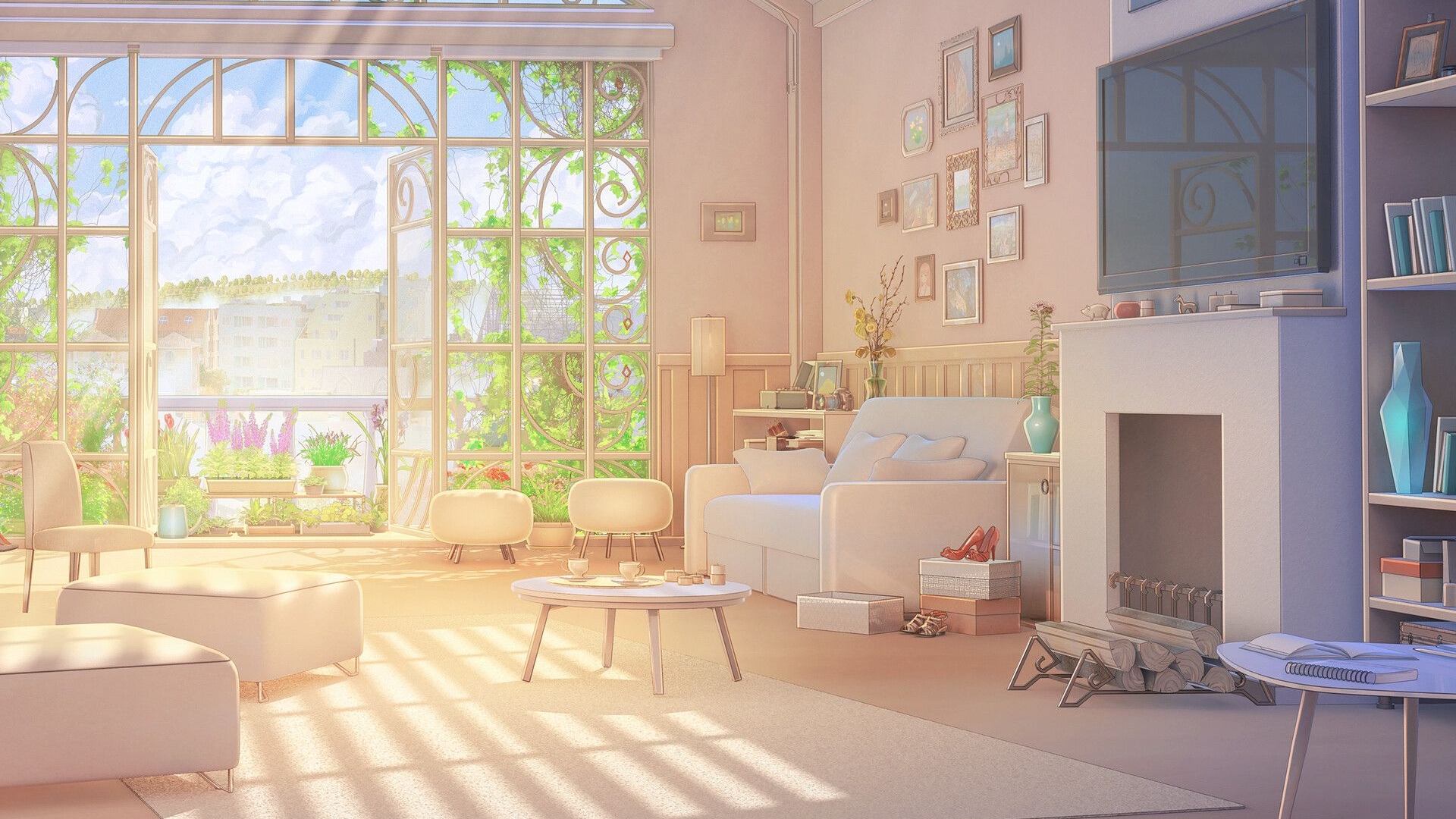 Free download Nikki room Arseniy Chebynkin Anime background [1920x1939] for your Desktop, Mobile & Tablet. Explore Room Background. Wallpaper Room, Wallpaper for Room, Room Desktop Wallpaper