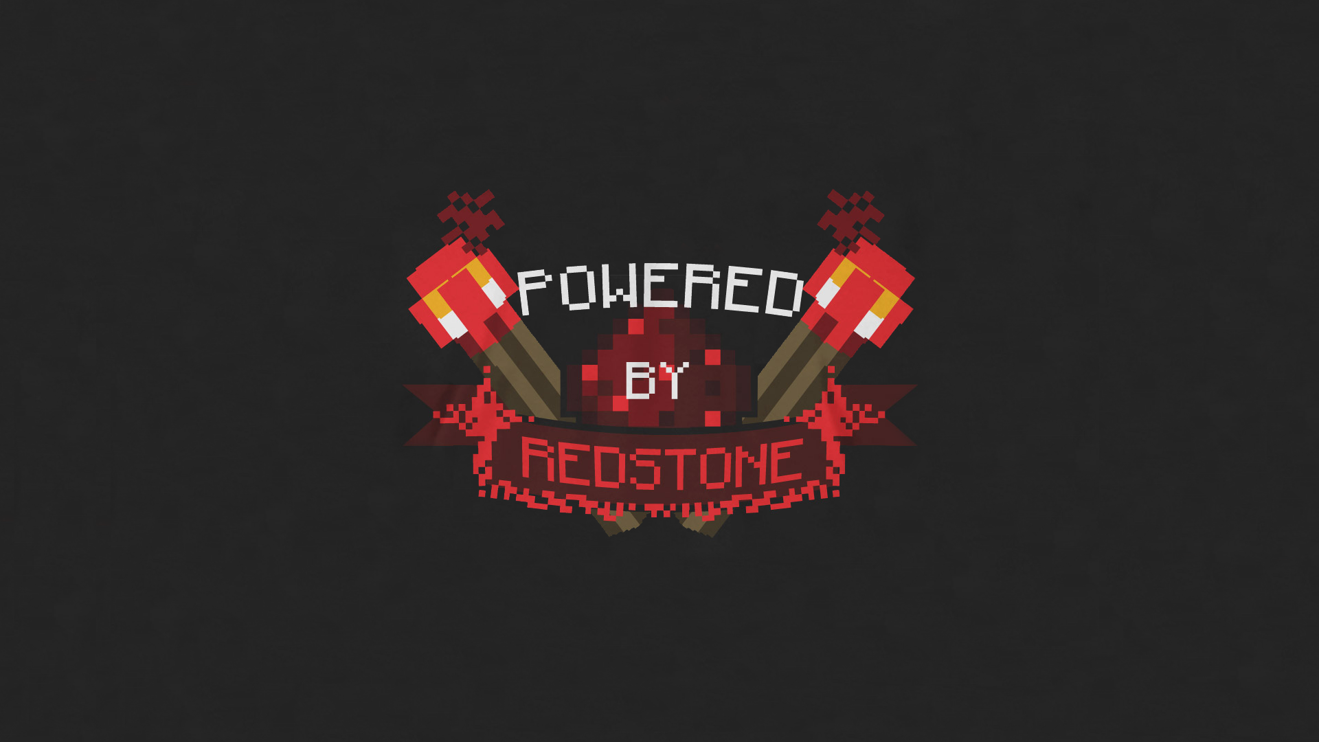 Free download Powered By Redstone Wallpaper [1920x1080] for your Desktop, Mobile & Tablet. Explore Redstone Wallpaper. Wallpaper Minecraft HD, Minecraft Ore Wallpaper, Windows Redstone Wallpaper