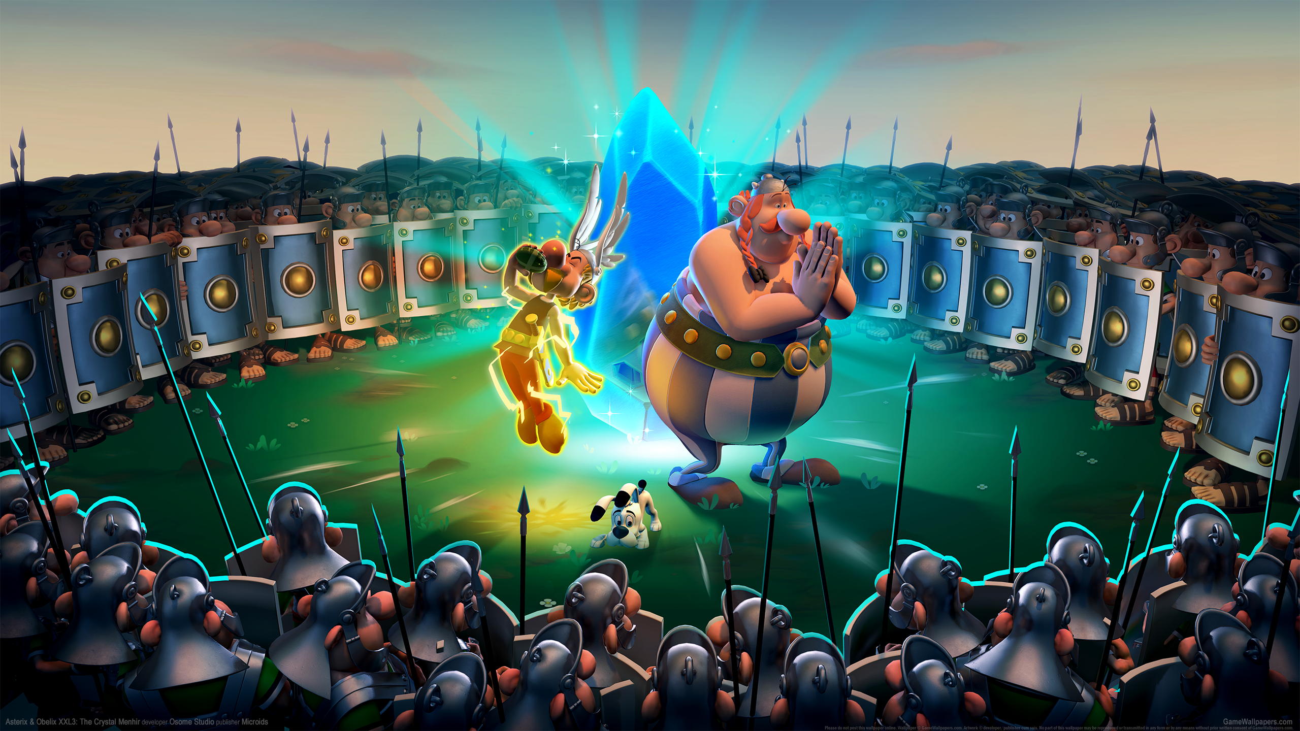 Asterix & Obelix XXL3: The Crystal Menhir wallpaper 01 2560x1440