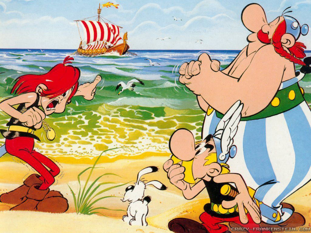 Asterix and Obelix wallpaper 3