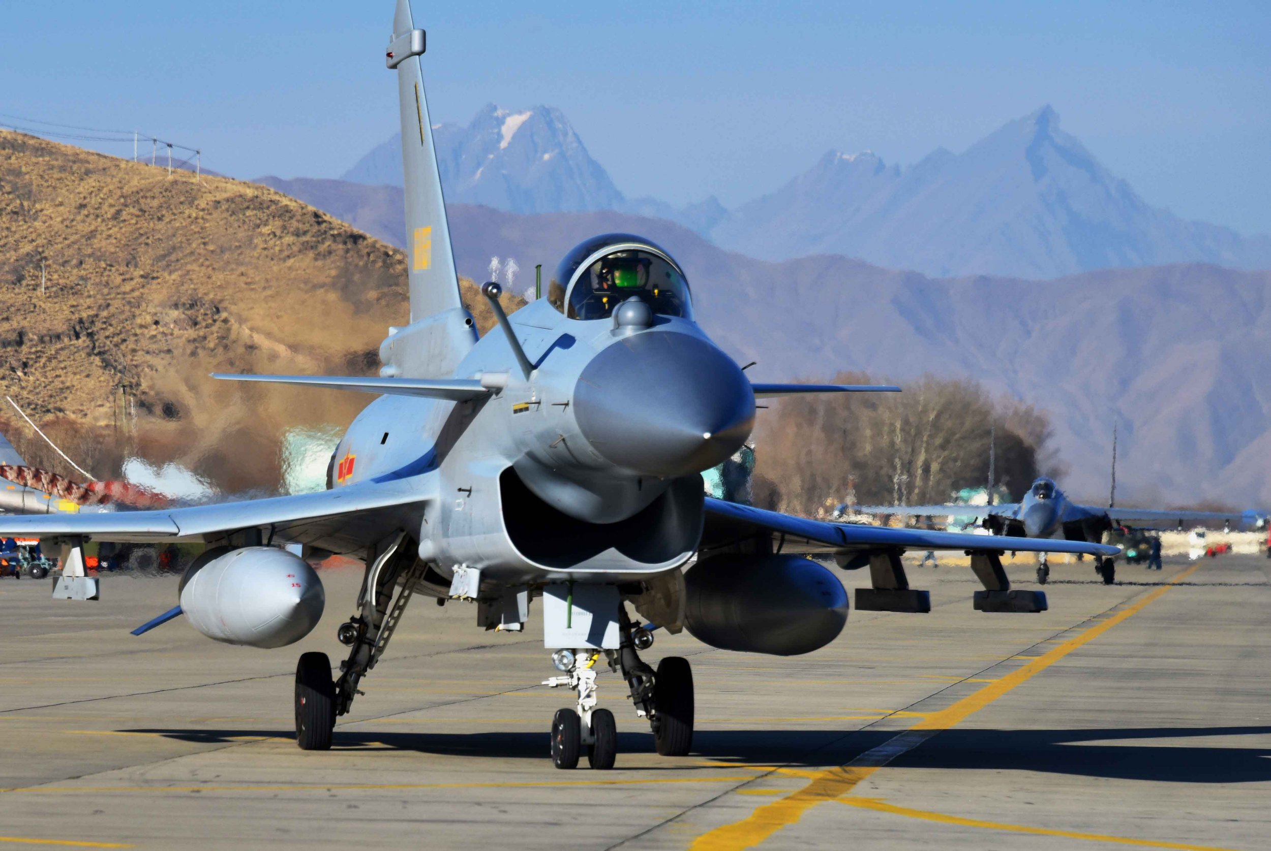 China Shows Off Air Force in Direct Challenge to India Military Power in Asia