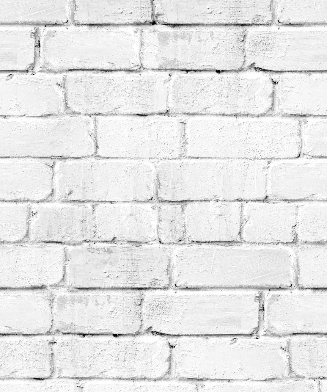 Soft White Bricks Wallpaper, Realistic Accurate Bricks