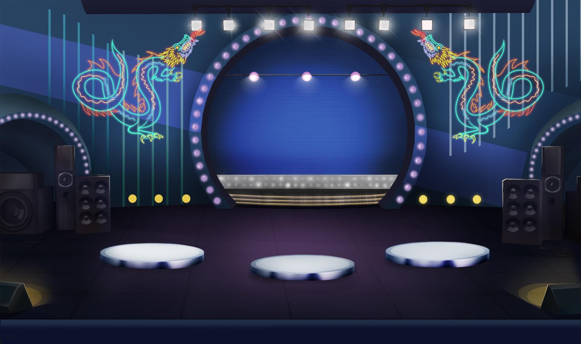 Episode Interactive Stage Background HD Wallpaper