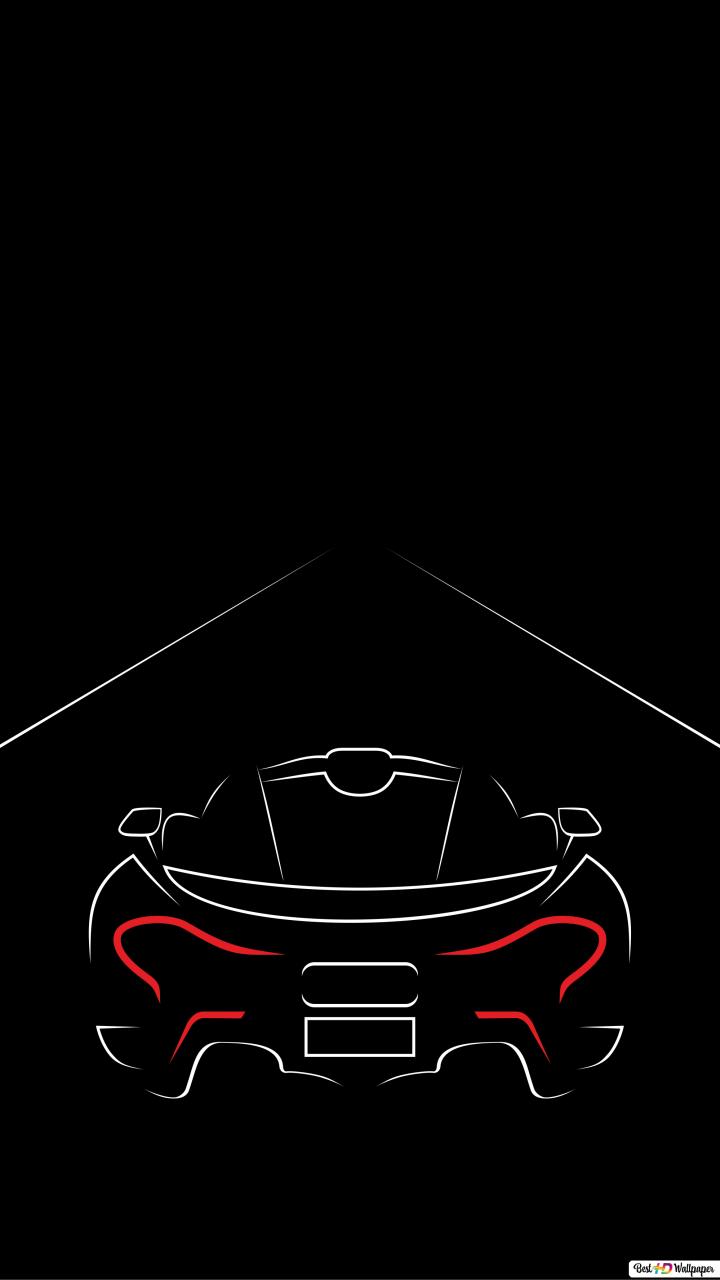 Black McLaren Wallpaper HD wallpaper download
