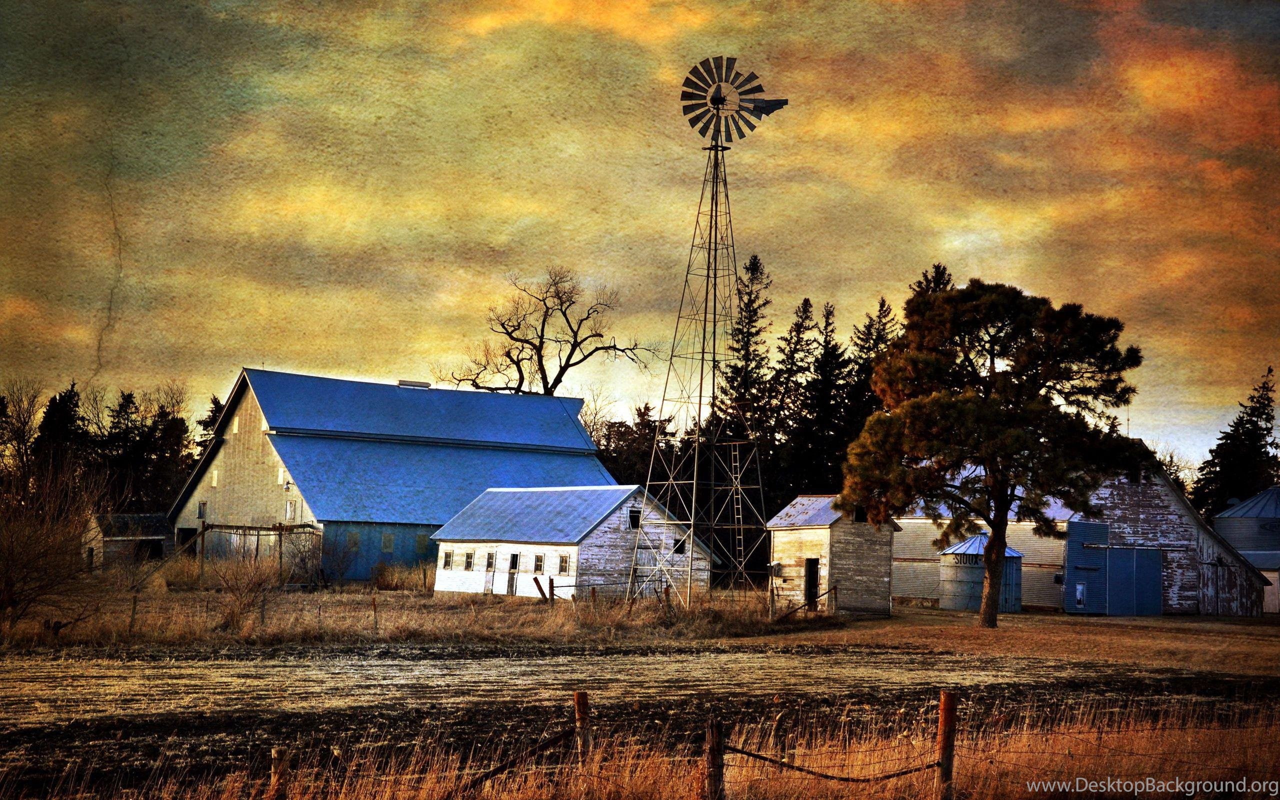 Little Farm Desktop Background