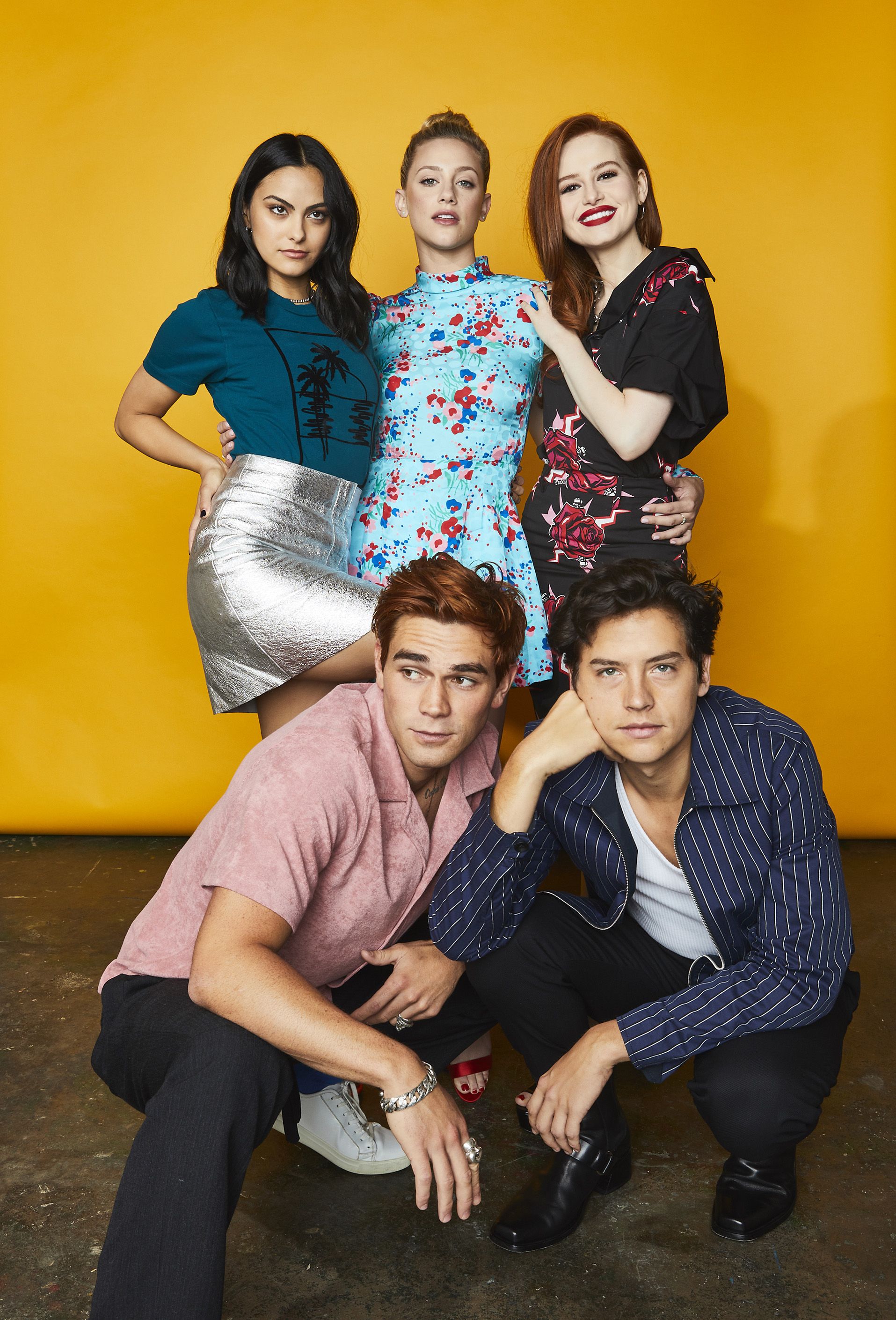 See the Riverdale Cast Lili Reinhart, Cole Sprouse, and Camila Mendes' Comic Con 2019 Portraits