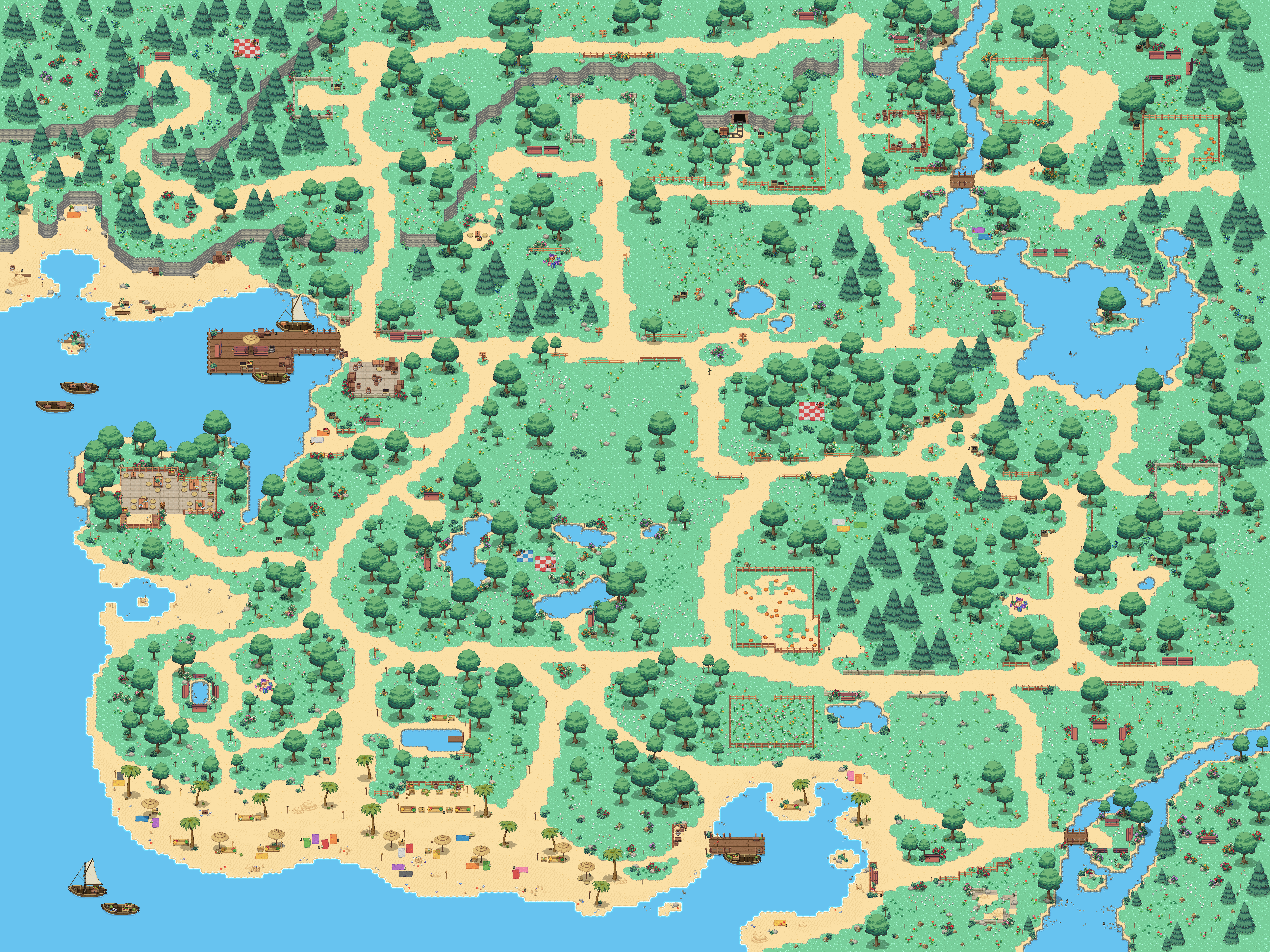 Pony Town v0.75.0 full map. Pony, Town map, Town games
