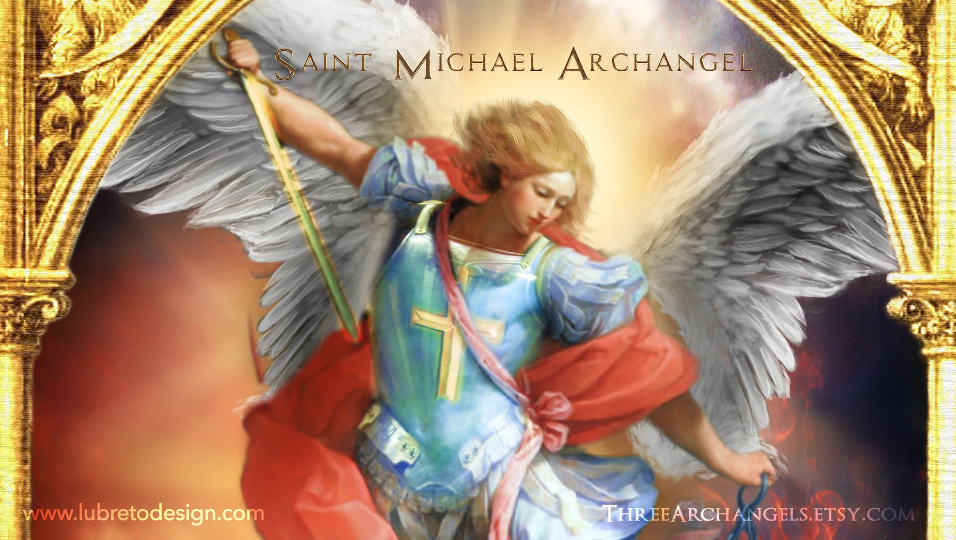 Free HD Wallpaper From 3archangels Saint Michael