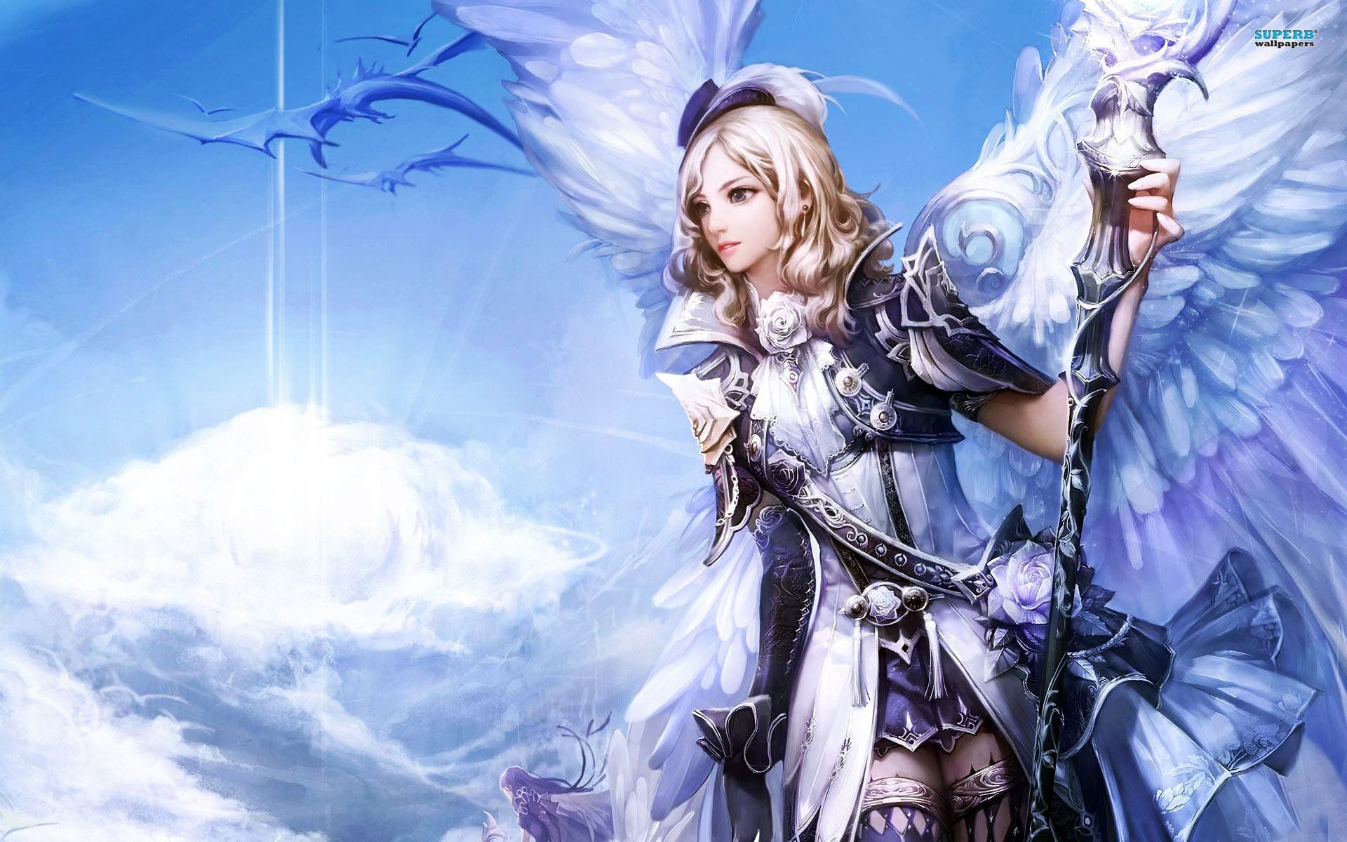Fantasy Art Angels Warrior Sword. Warriors wallpaper, Anime warrior, Angel wallpaper