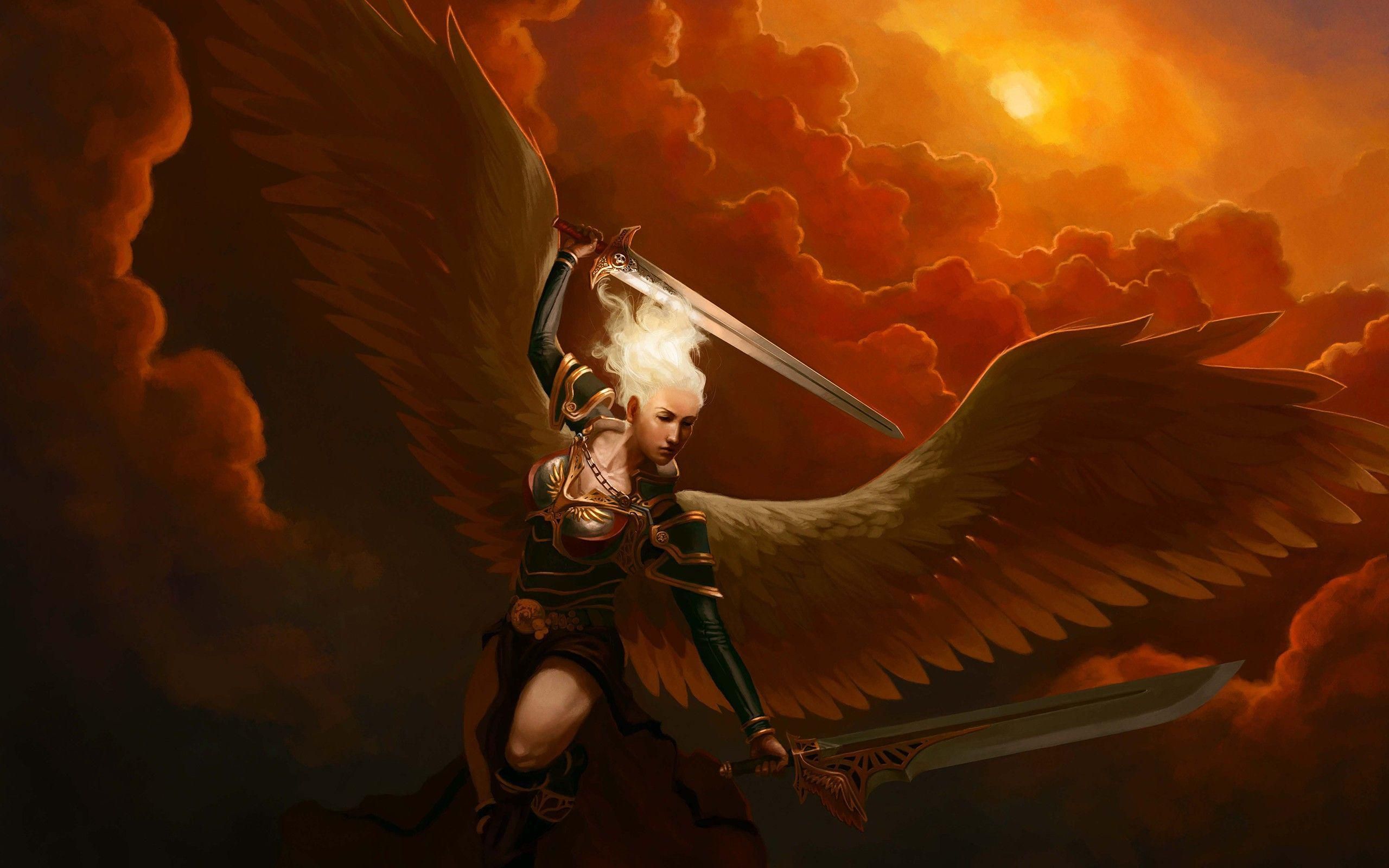 Blonde angel warrior. Angel warrior, Warriors wallpaper, Warrior