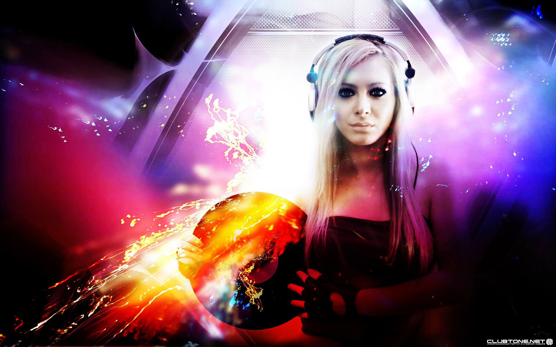 DJ Girl Wallpaper