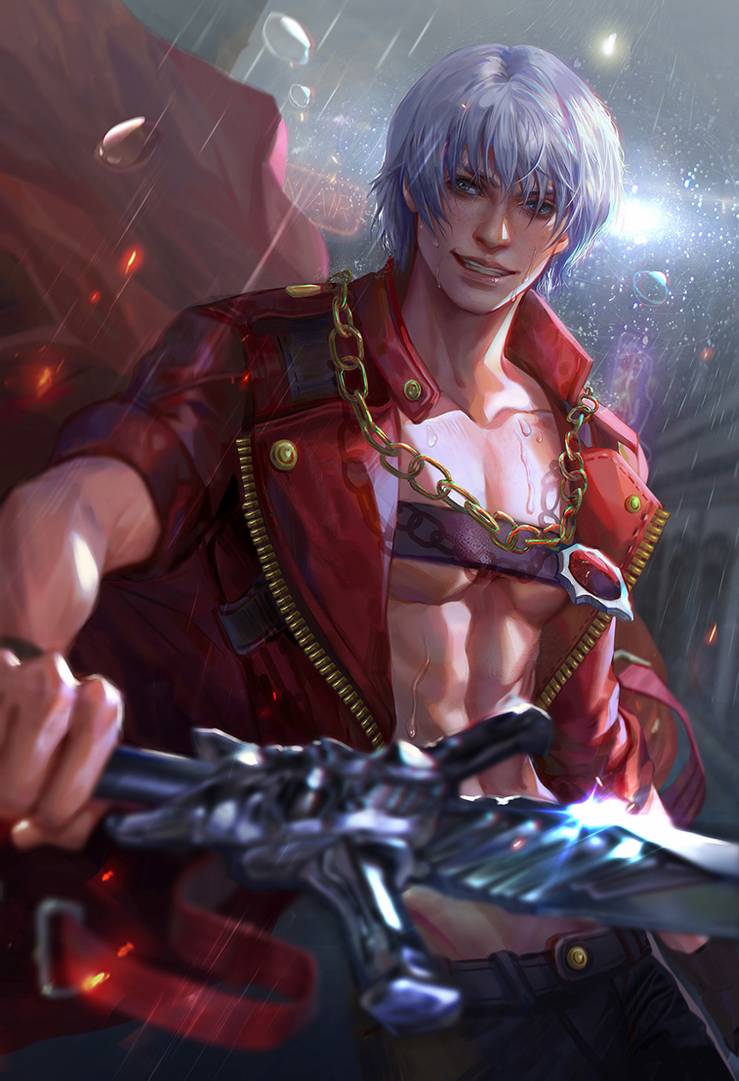 devil may cry3 dante May Cry 3 Wallpaper