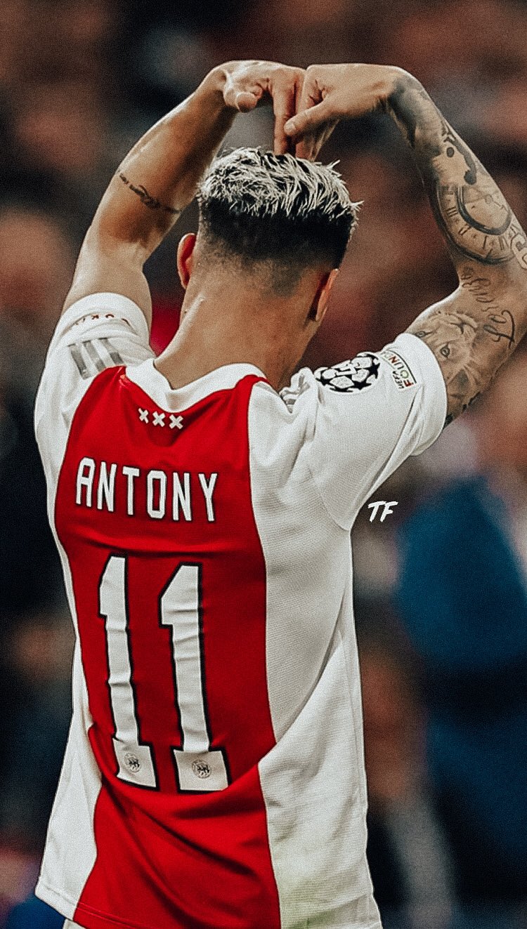 Antony Ajax brazilian soccer player portrait red stone background  football HD wallpaper  Peakpx