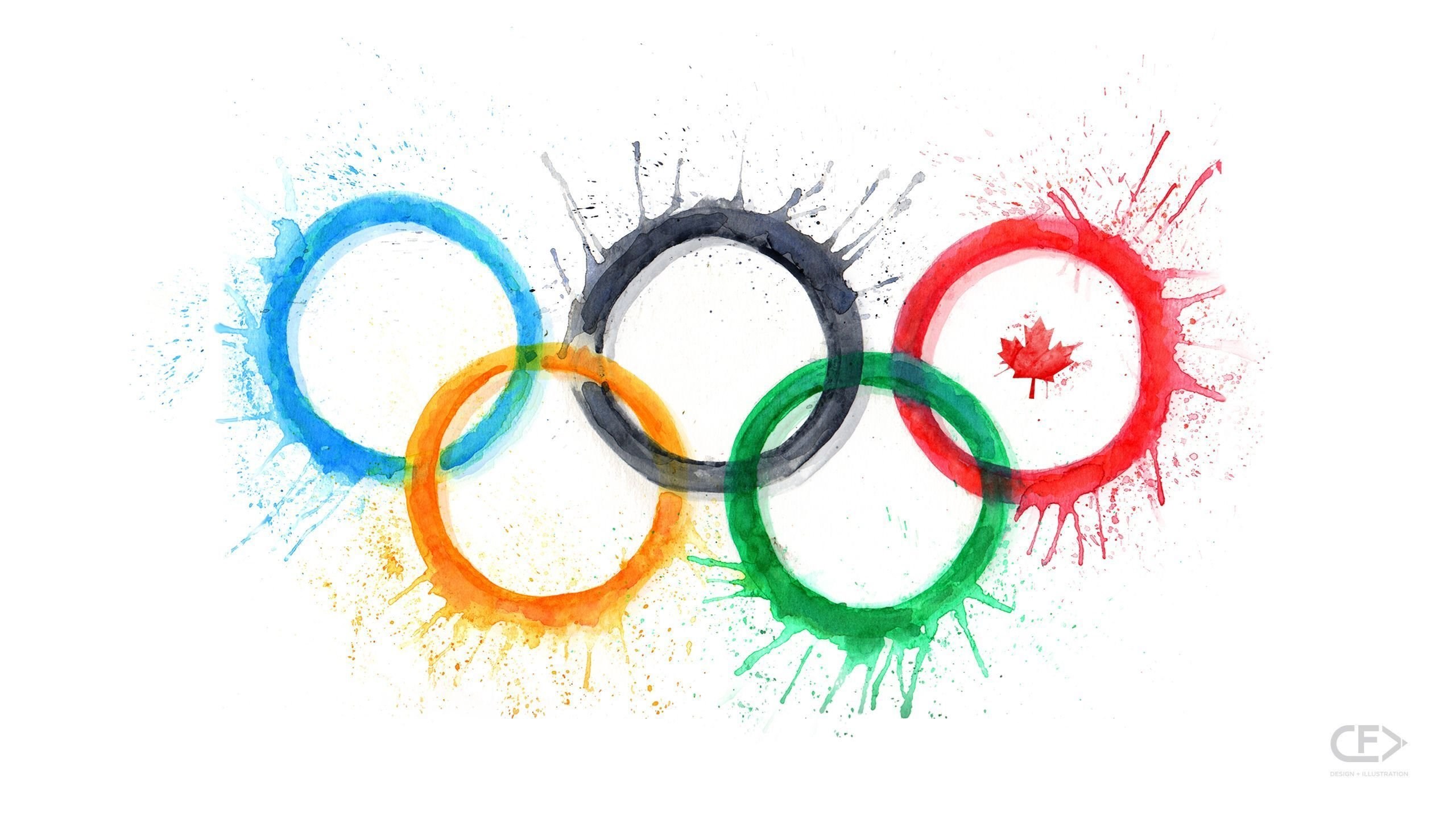 Olympic Rings HD Wallpaper Desktop Background