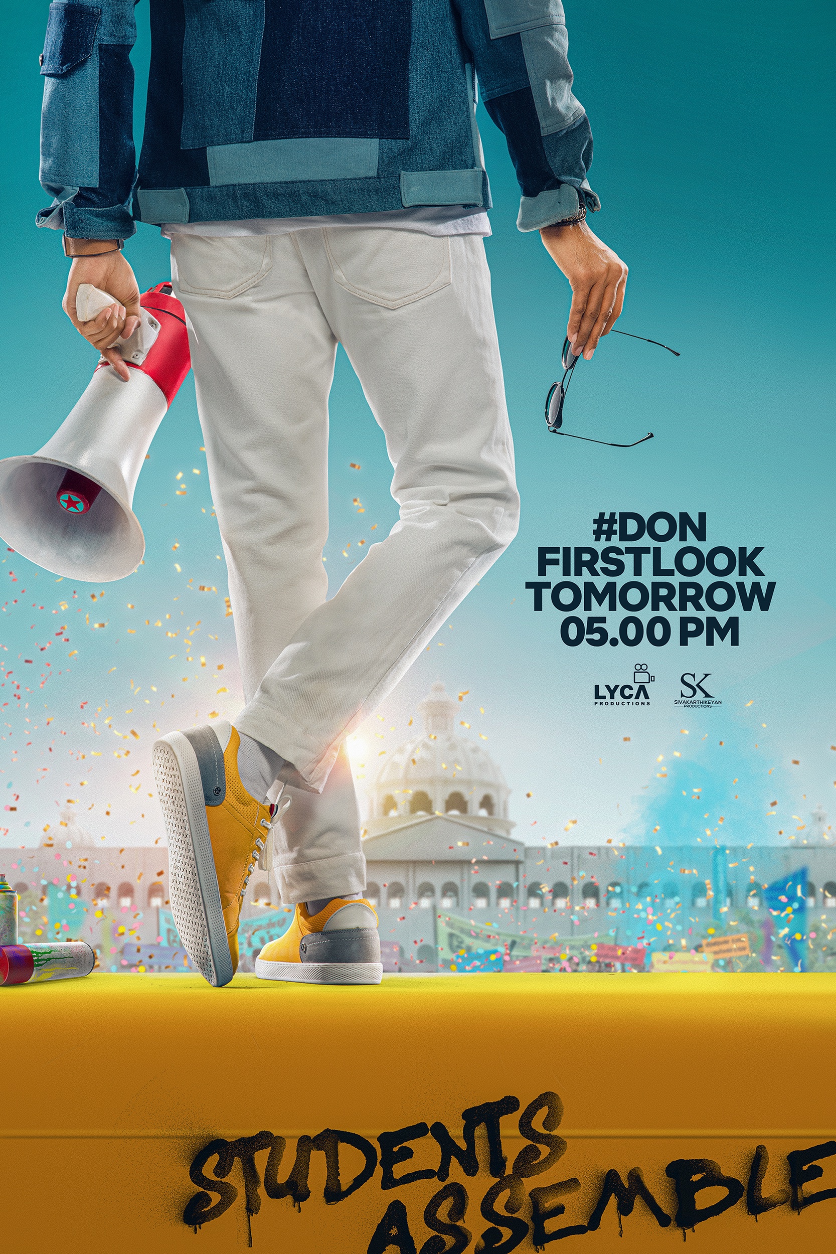 Sivakarthikeyan - #DONFristLook from tomorrow