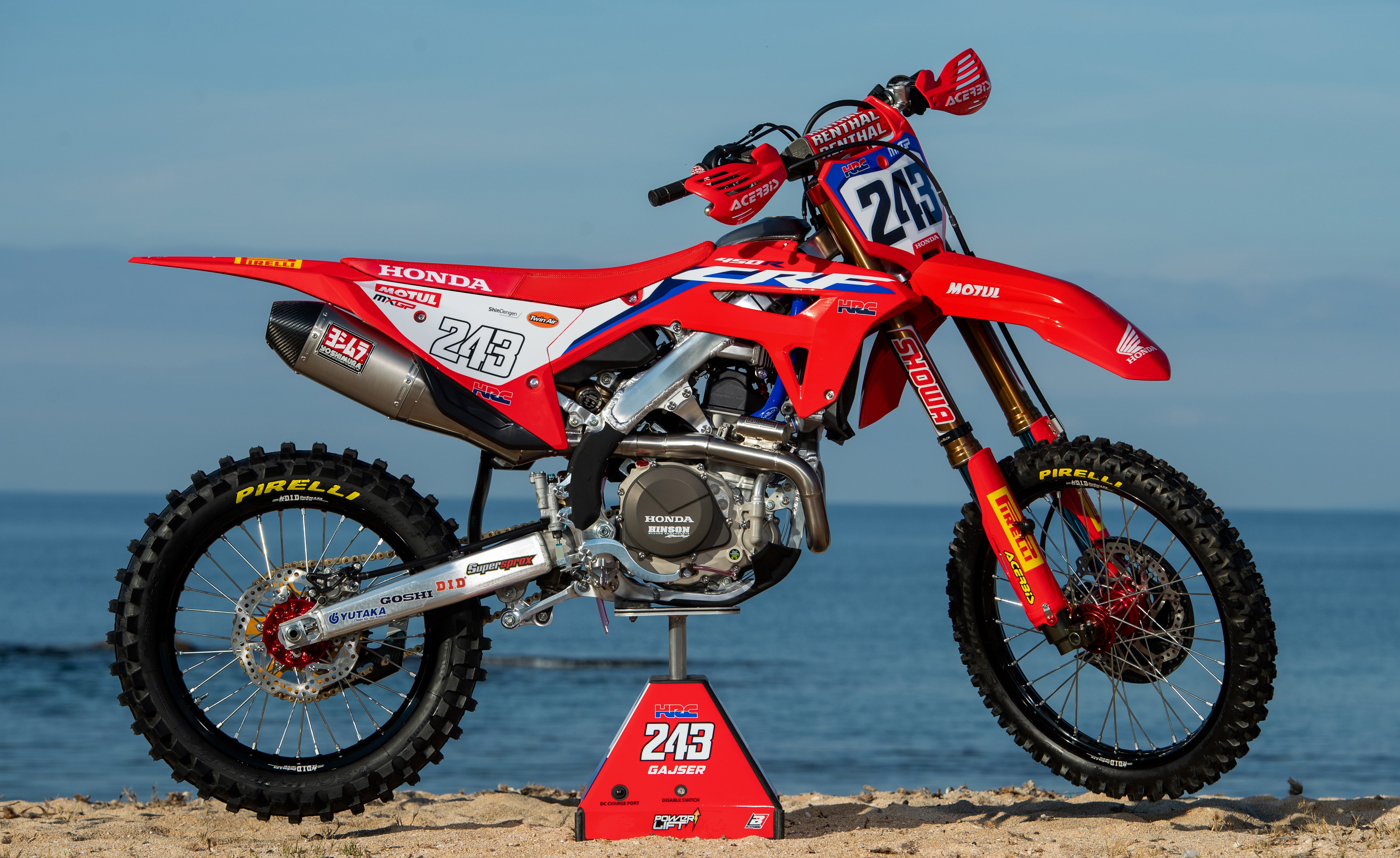 Honda CRF450R Design Filings