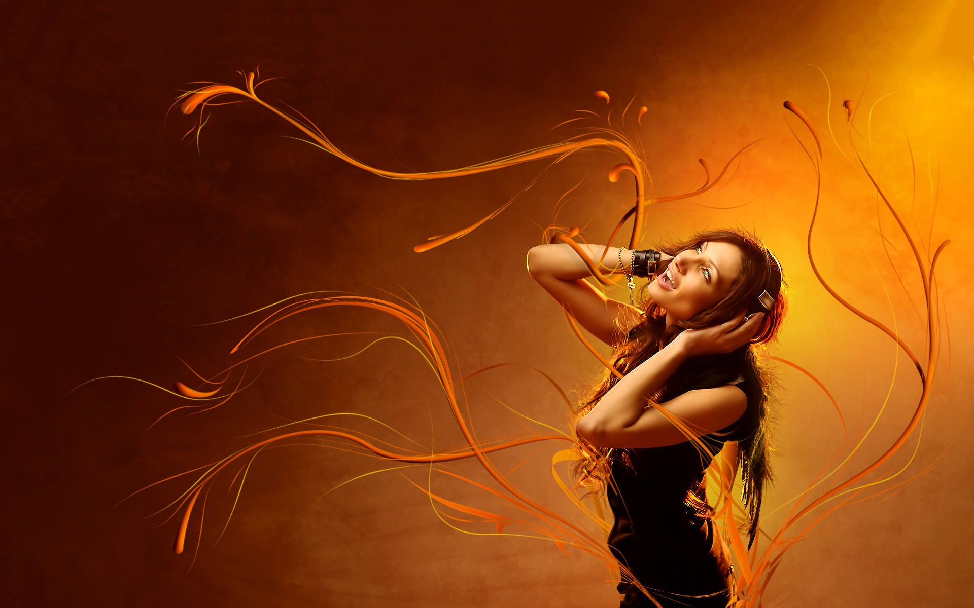 Girl Listening To Music Wallpapers - Wallpaper Cave