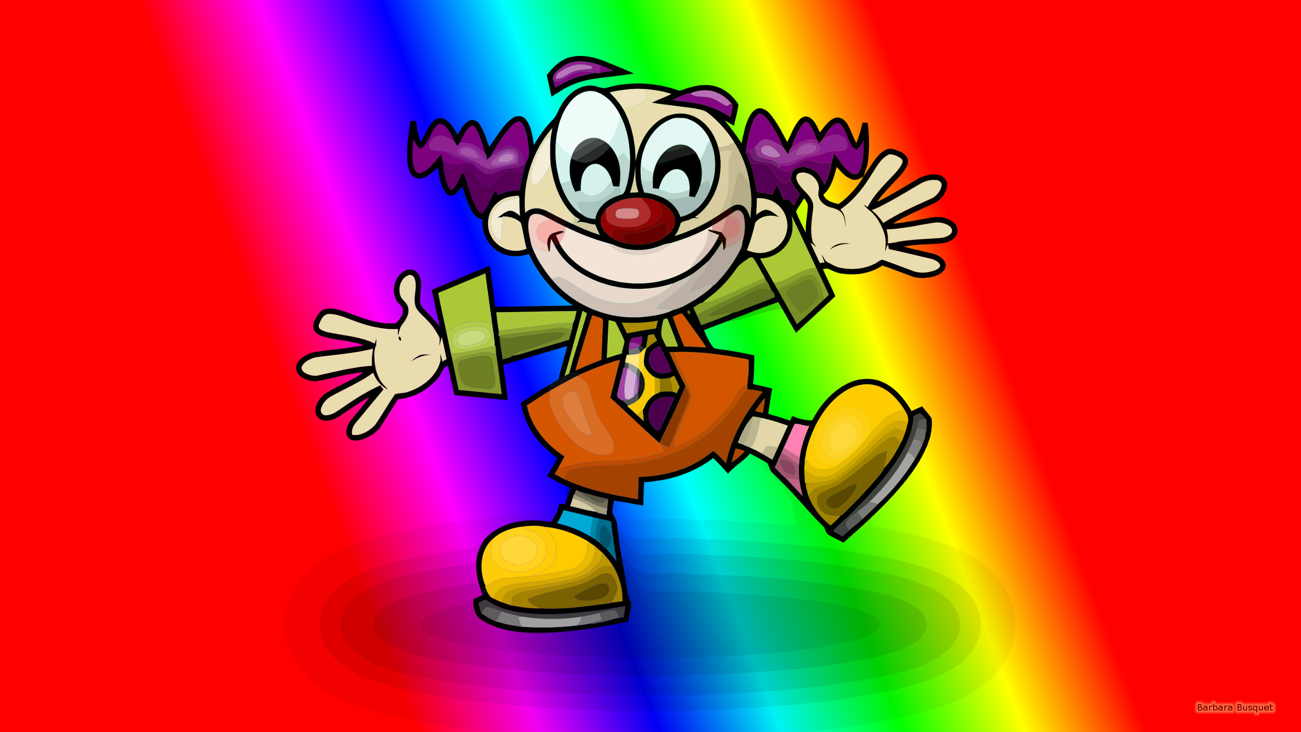 Funny Clown Wallpaper