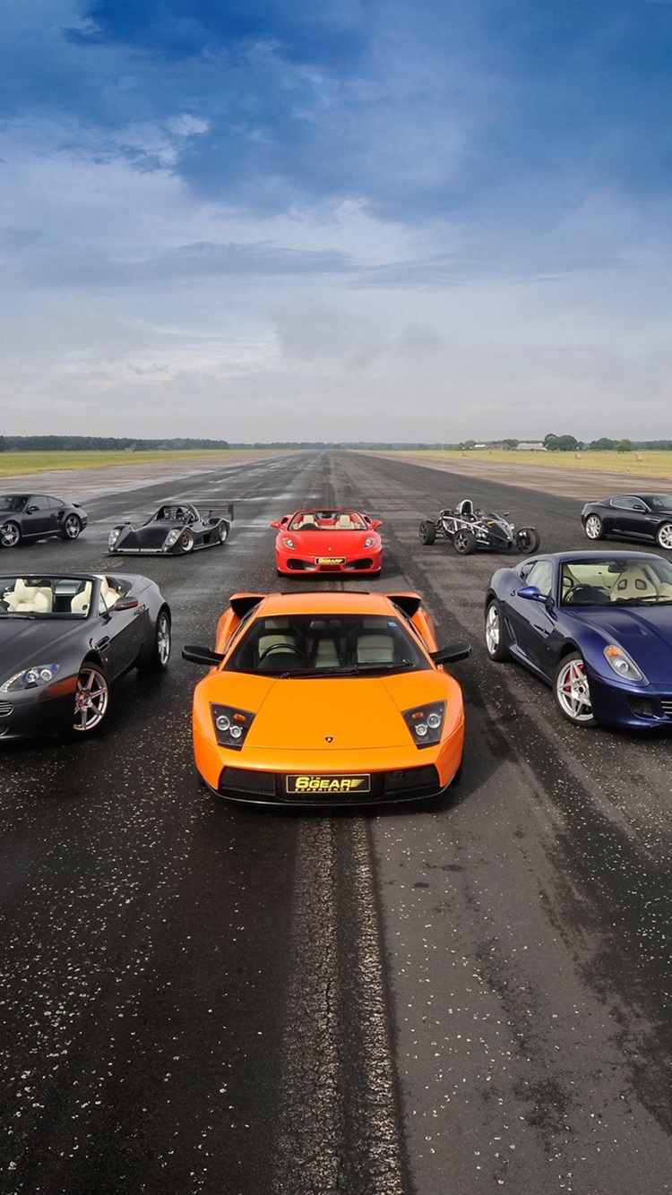 Supercars Collection 750x1334 IPhone 8 7 6 6S Wallpaper, Background, Picture, Image