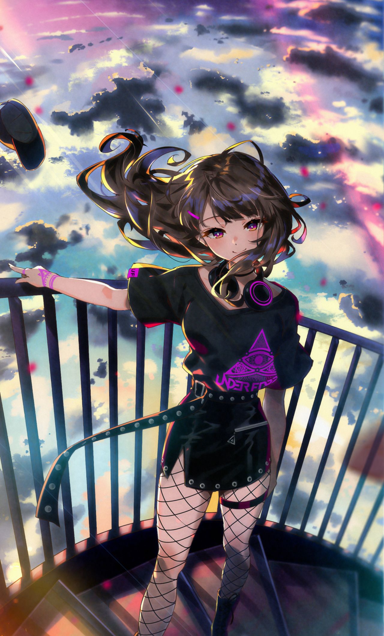 Anime Girl iPhone Wallpaper, HD Anime Girl iPhone Background on WallpaperBat