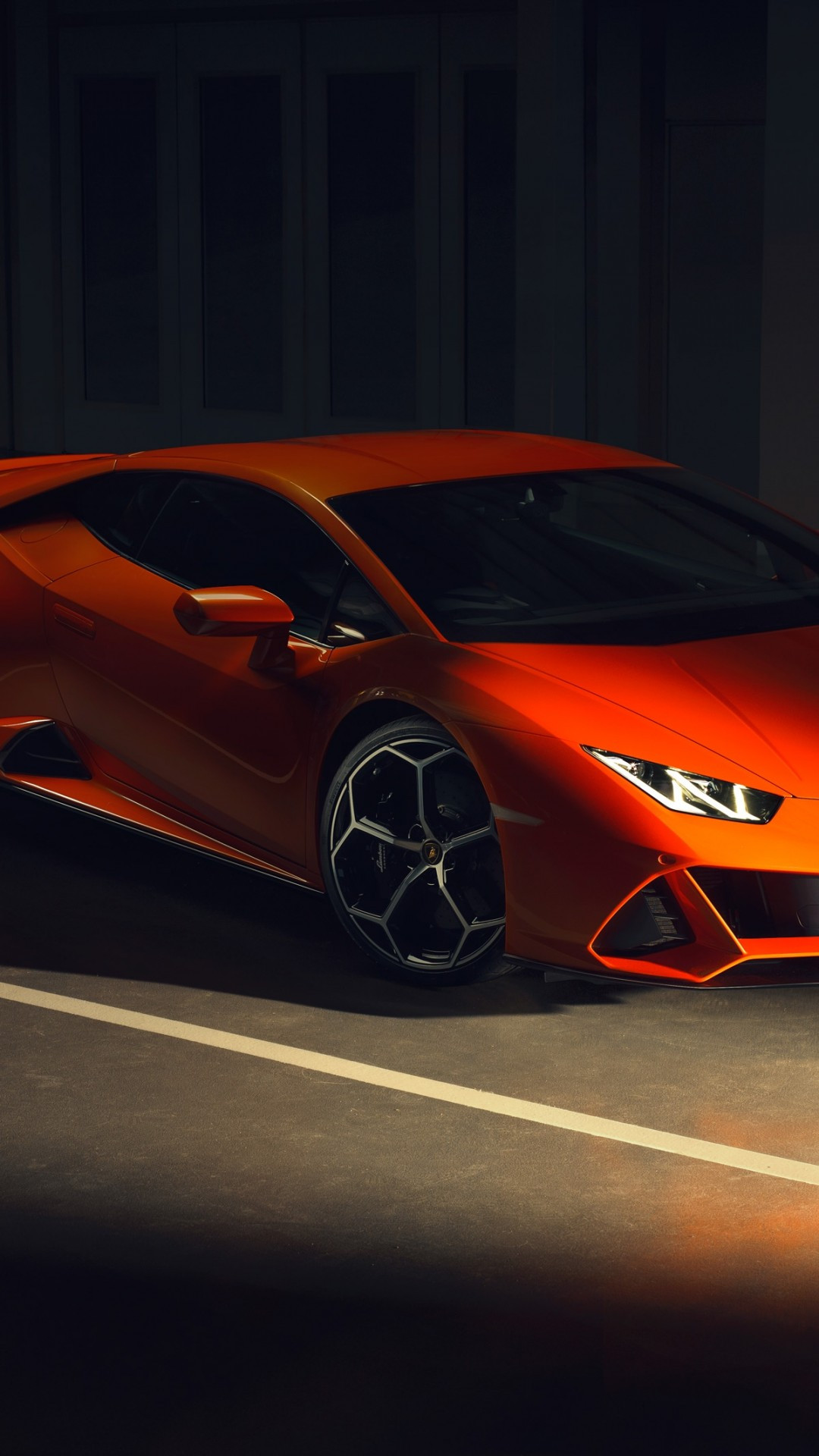 Download 1080x1920 Lamborghini Huracan Evo, Orange Supercars, Side View Wallpaper for iPhone 8, iPhone 7 Plus, iPhone 6+, Sony Xperia Z, HTC One