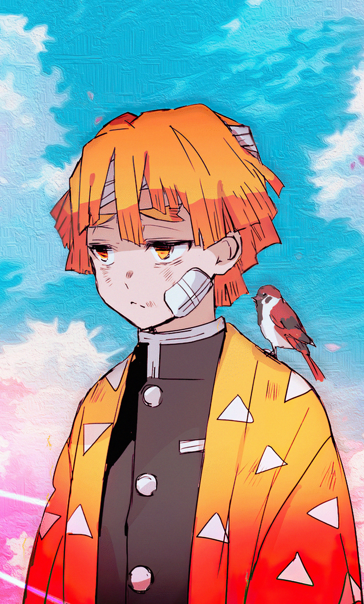 Kimetsu No Yaiba Zenitsu Agatsuma Anime Boy 4k iPhone HD 4k Wallpaper, Image, Background, Photo and Picture