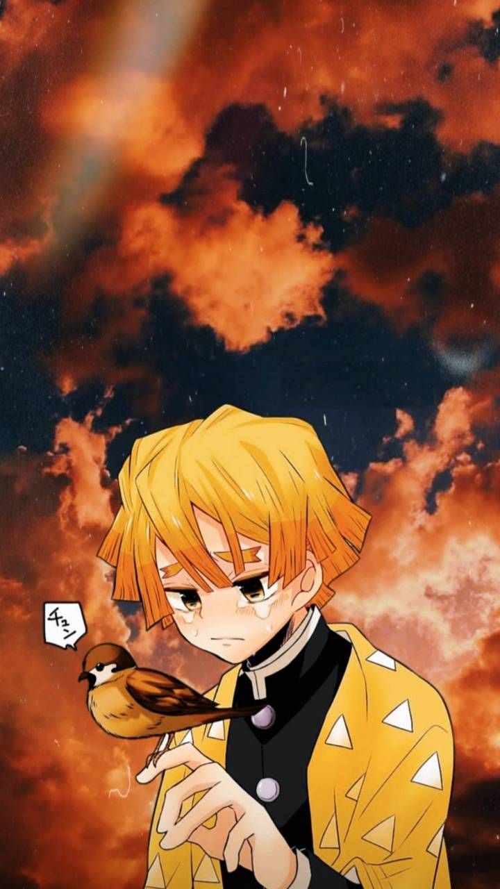 demon slayer wallpaper 4k phone zenitsu