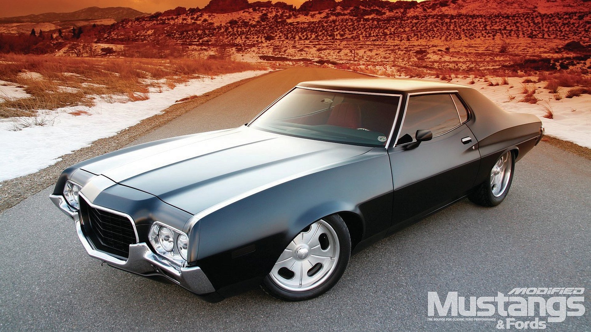 Ford Gran Torino HD Wallpaper and Background Image